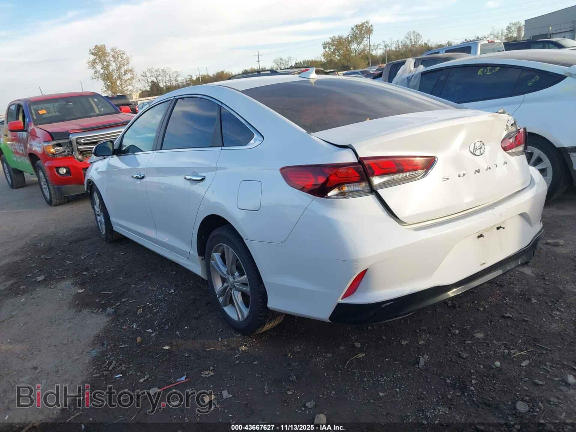2018 HYUNDAI SONATA - VIN: 5NPE34AF3JH599617 - Фото 3