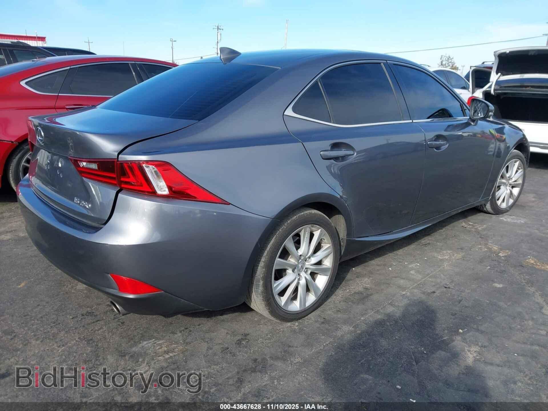 2014 LEXUS IS 250 - VIN: JTHBF1D20E5026499 - Фото 4