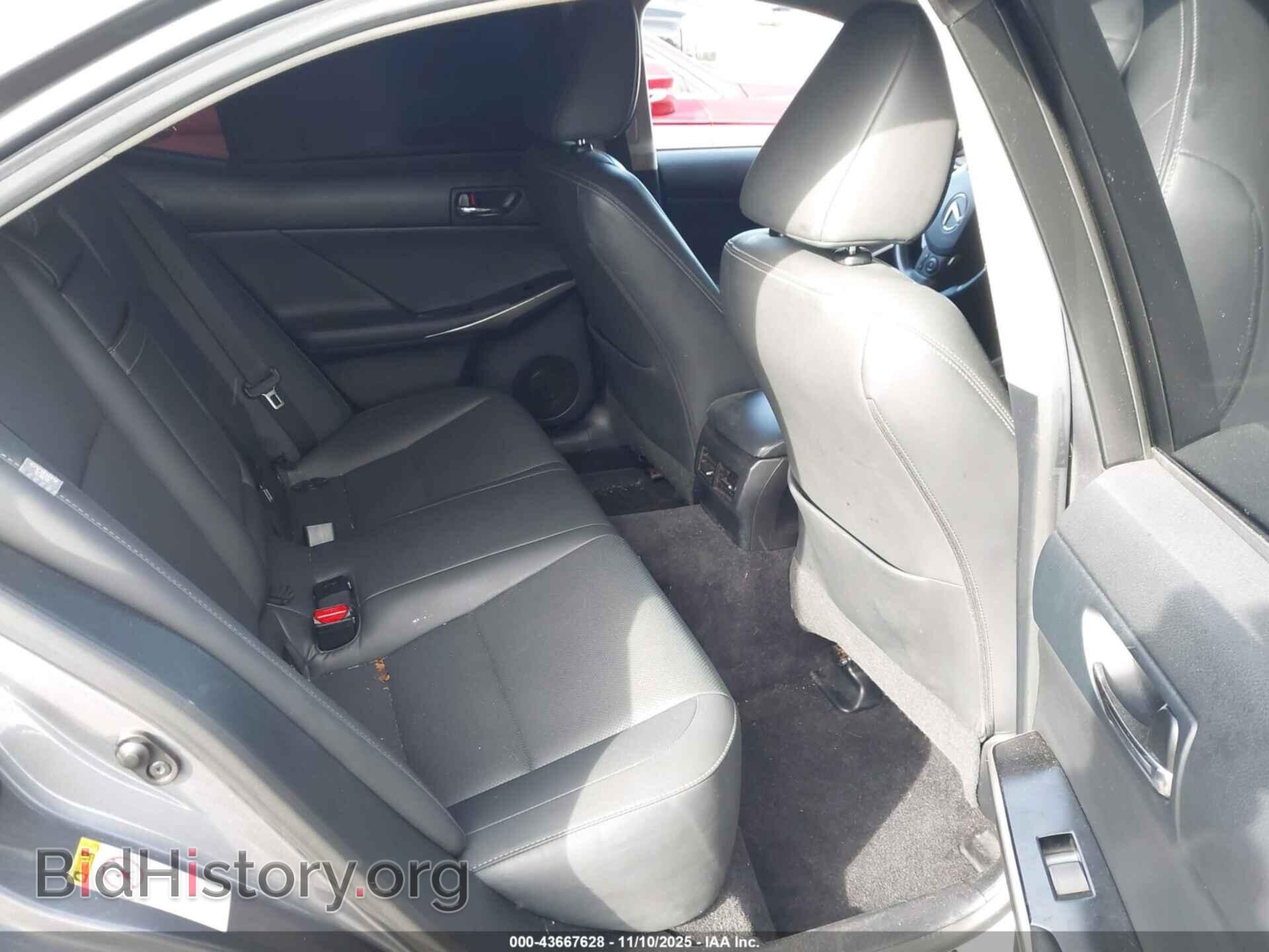2014 LEXUS IS 250 - VIN: JTHBF1D20E5026499 - Фото 8