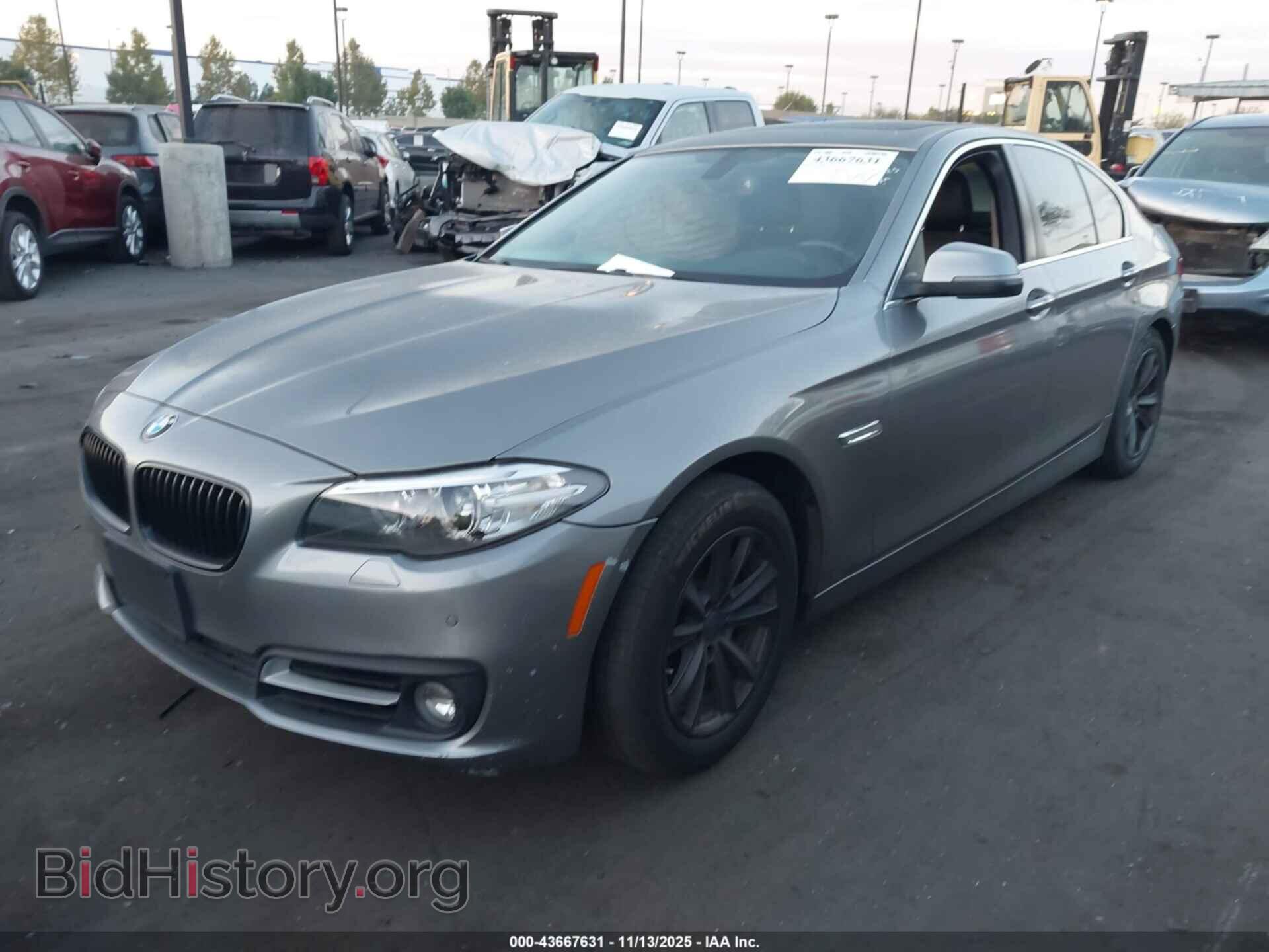 2015 BMW 528I - VIN: WBA5A5C54FD514343 - Фото 2