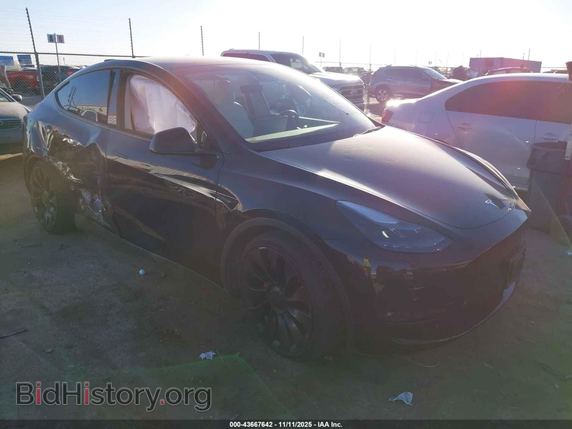 Photo 7SAYGDEF5NF510438 - TESLA MODEL Y 2022