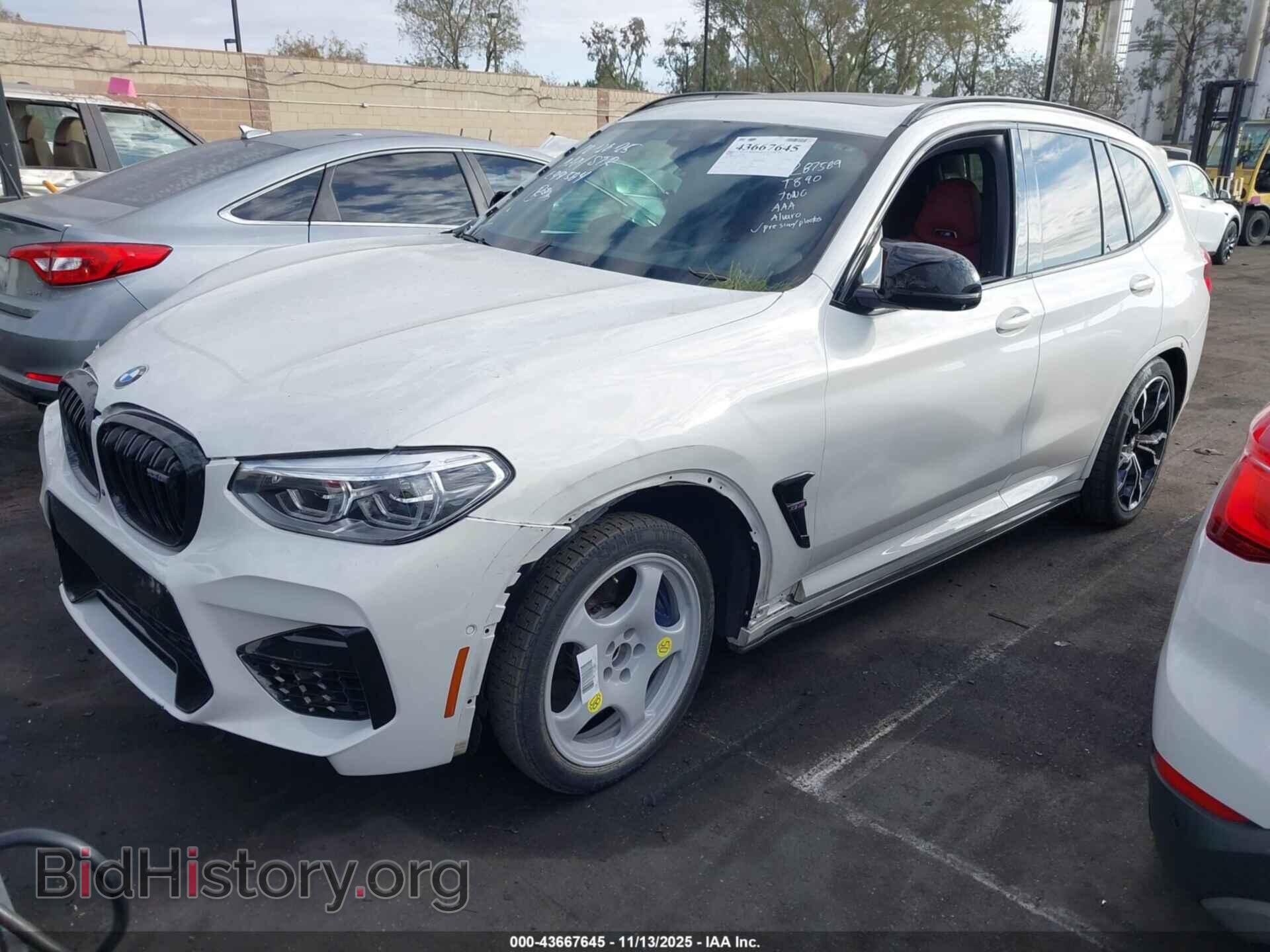 2021 BMW X3 M - VIN: 5YMTS0C03M9E99584 - Photo 2