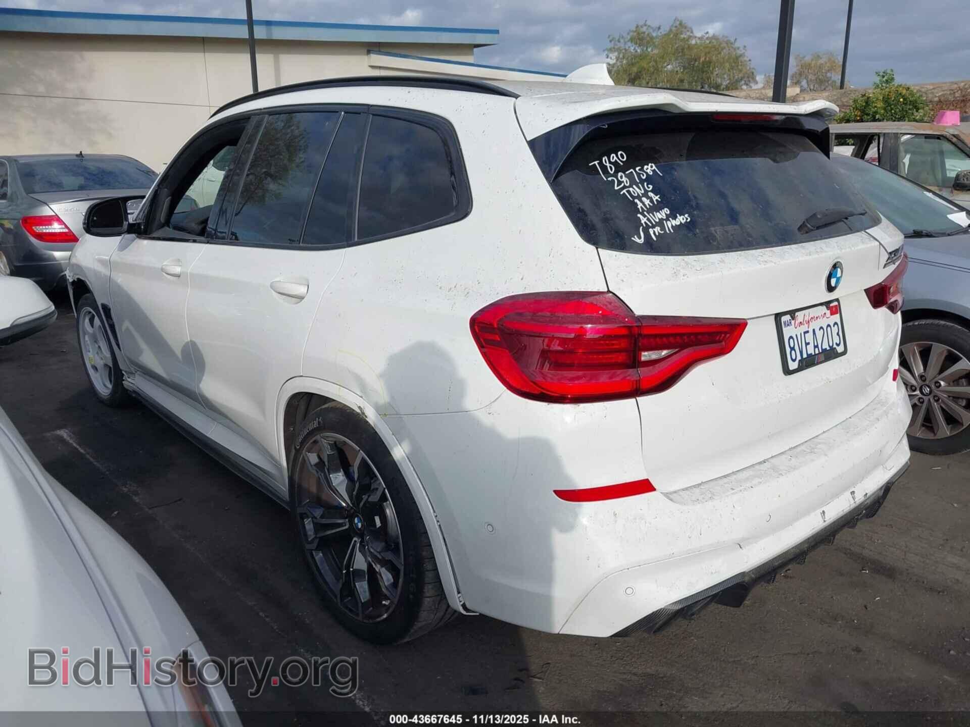 2021 BMW X3 M - VIN: 5YMTS0C03M9E99584 - Photo 3