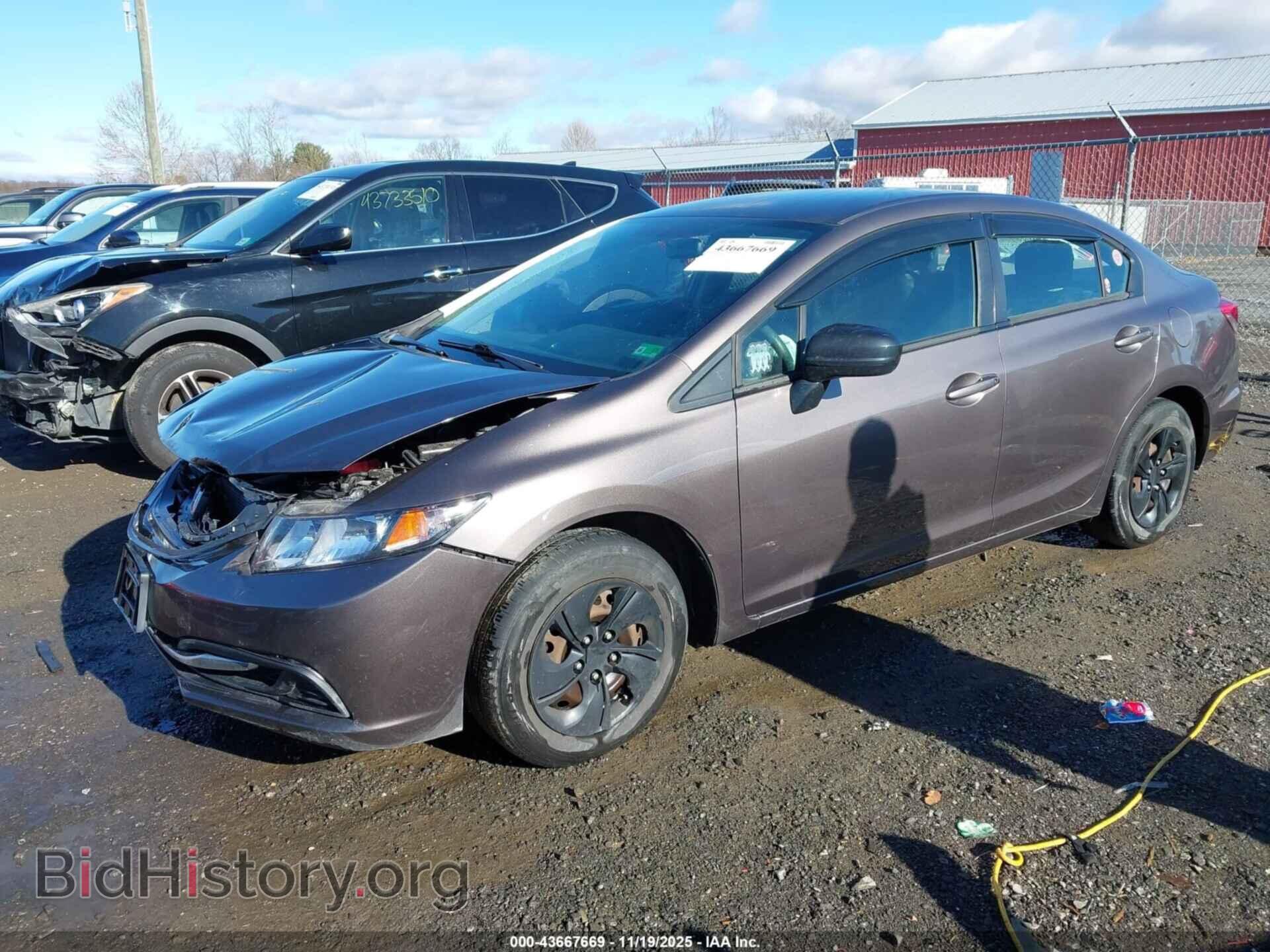 2015 HONDA CIVIC - VIN: 19XFB2F54FE264650 - Фото 2