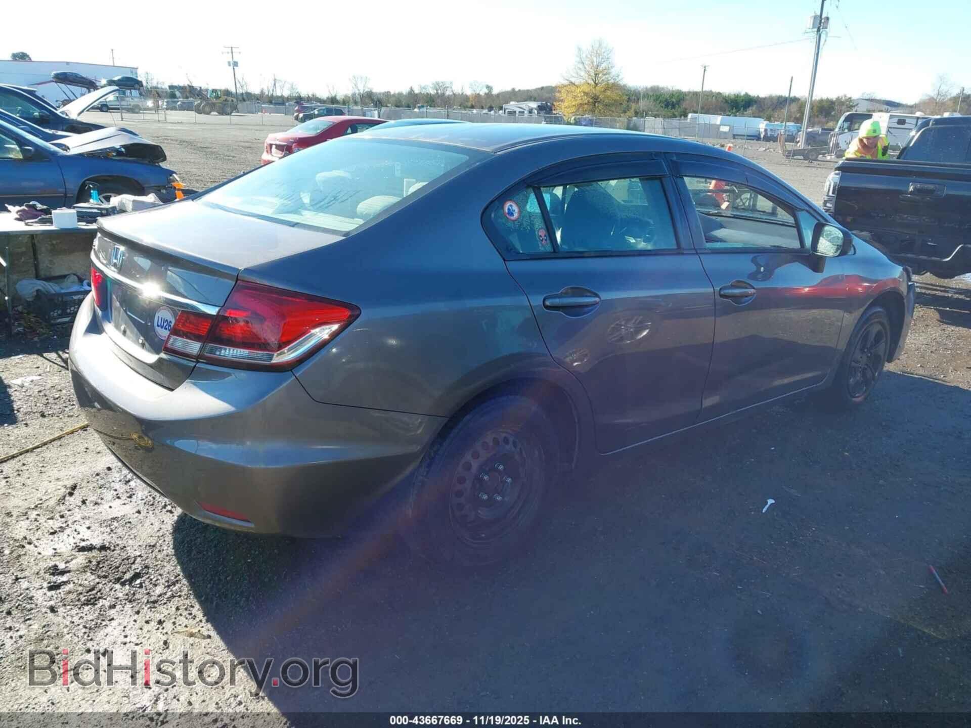 2015 HONDA CIVIC - VIN: 19XFB2F54FE264650 - Фото 4