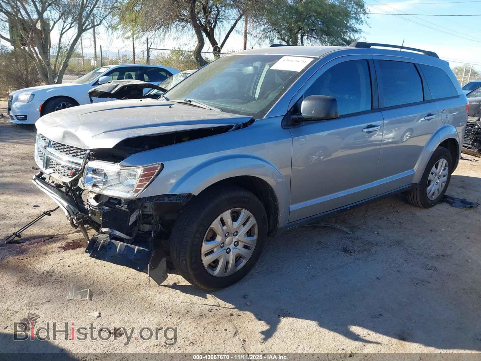 2016 DODGE JOURNEY - VIN: 3C4PDCAB7GT103305 - Фото 2