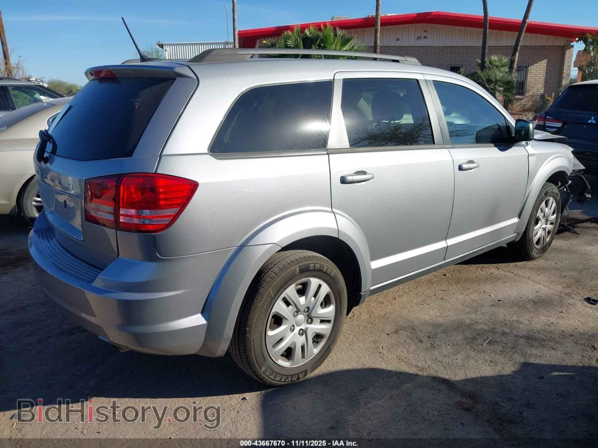 2016 DODGE JOURNEY - VIN: 3C4PDCAB7GT103305 - Фото 4