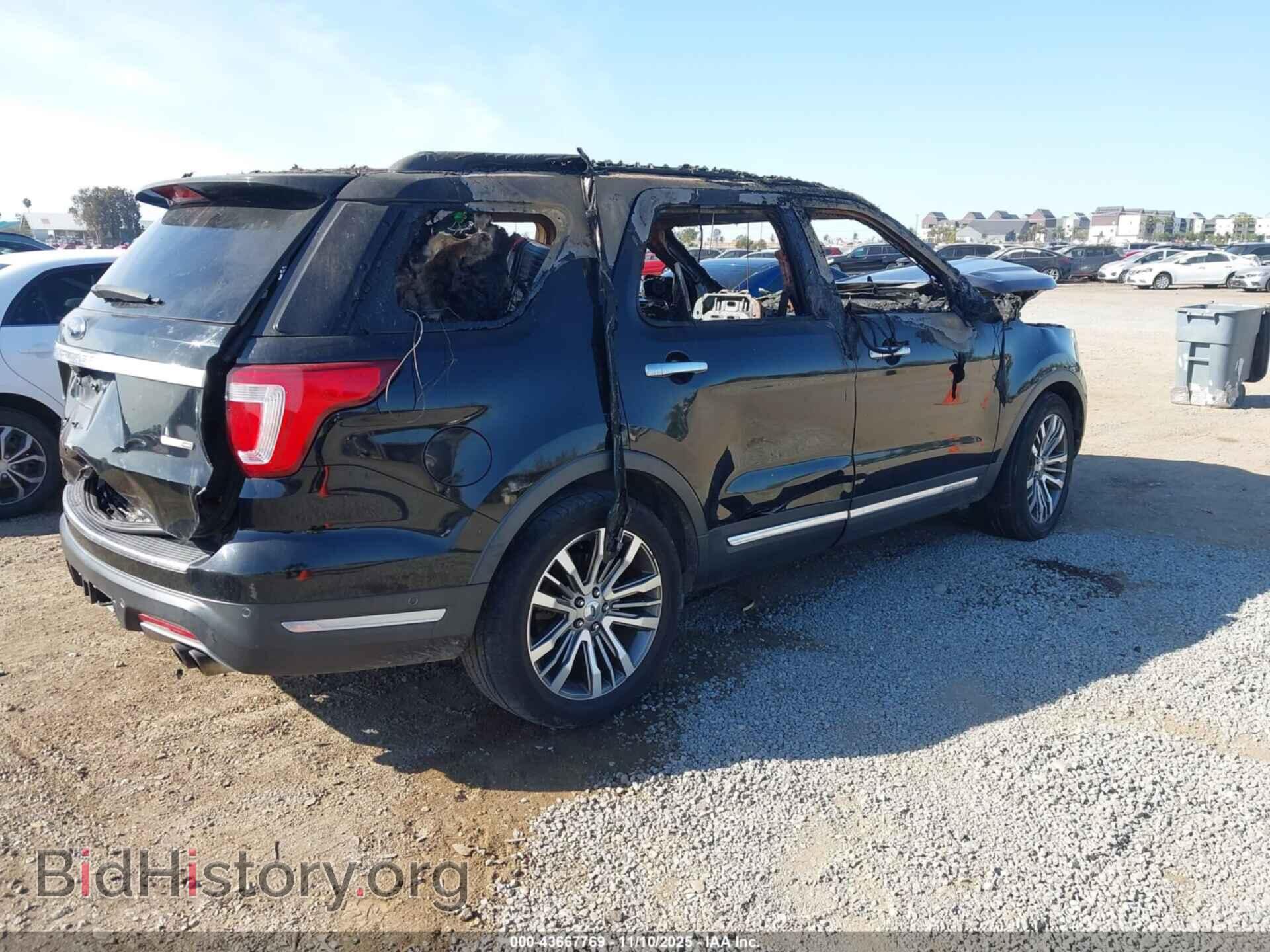 2018 FORD EXPLORER - VIN: 1FM5K8HTXJGB56628 - Photo 4