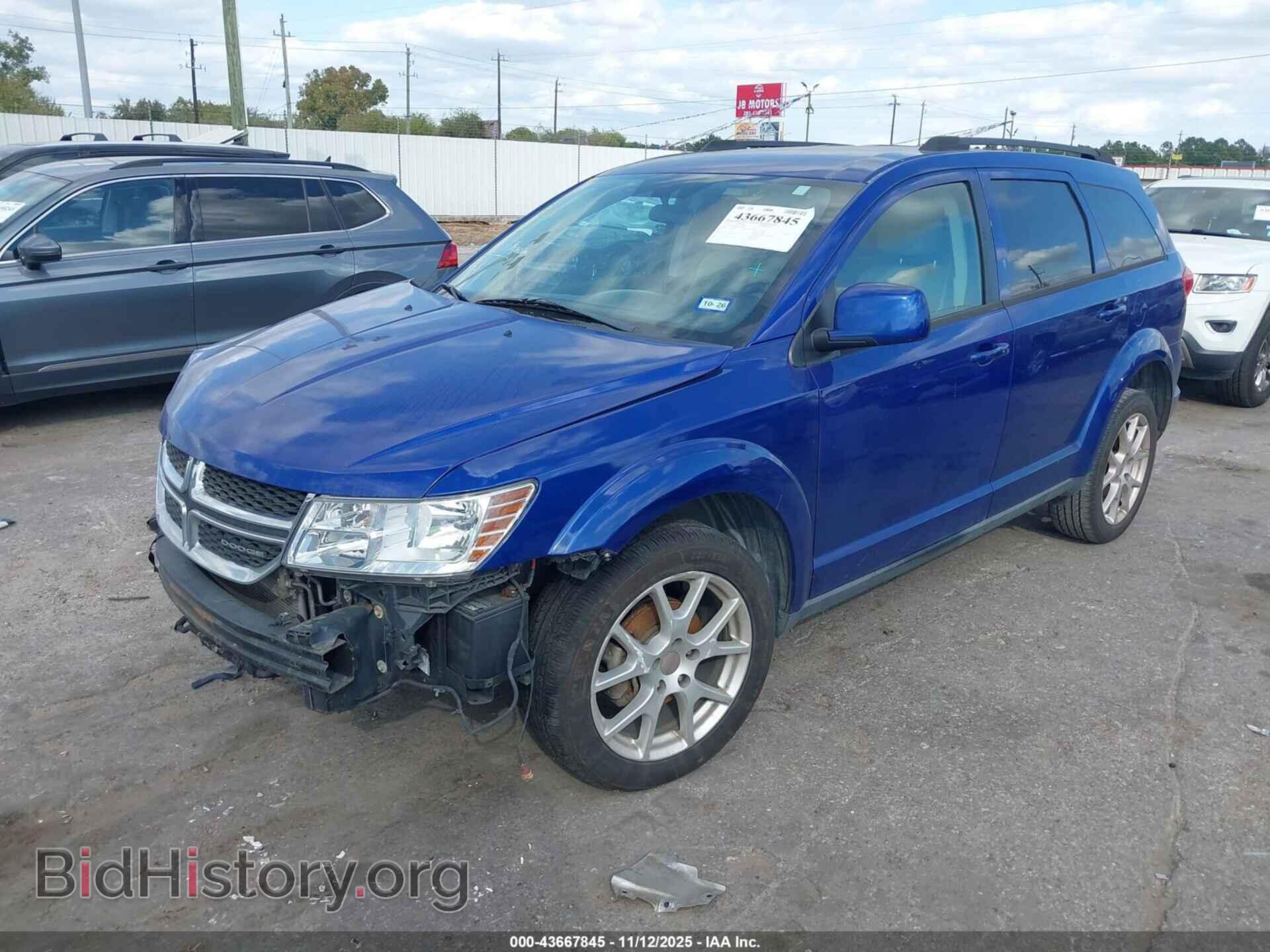 2012 DODGE JOURNEY - VIN: 3C4PDCBG6CT218689 - Фото 2