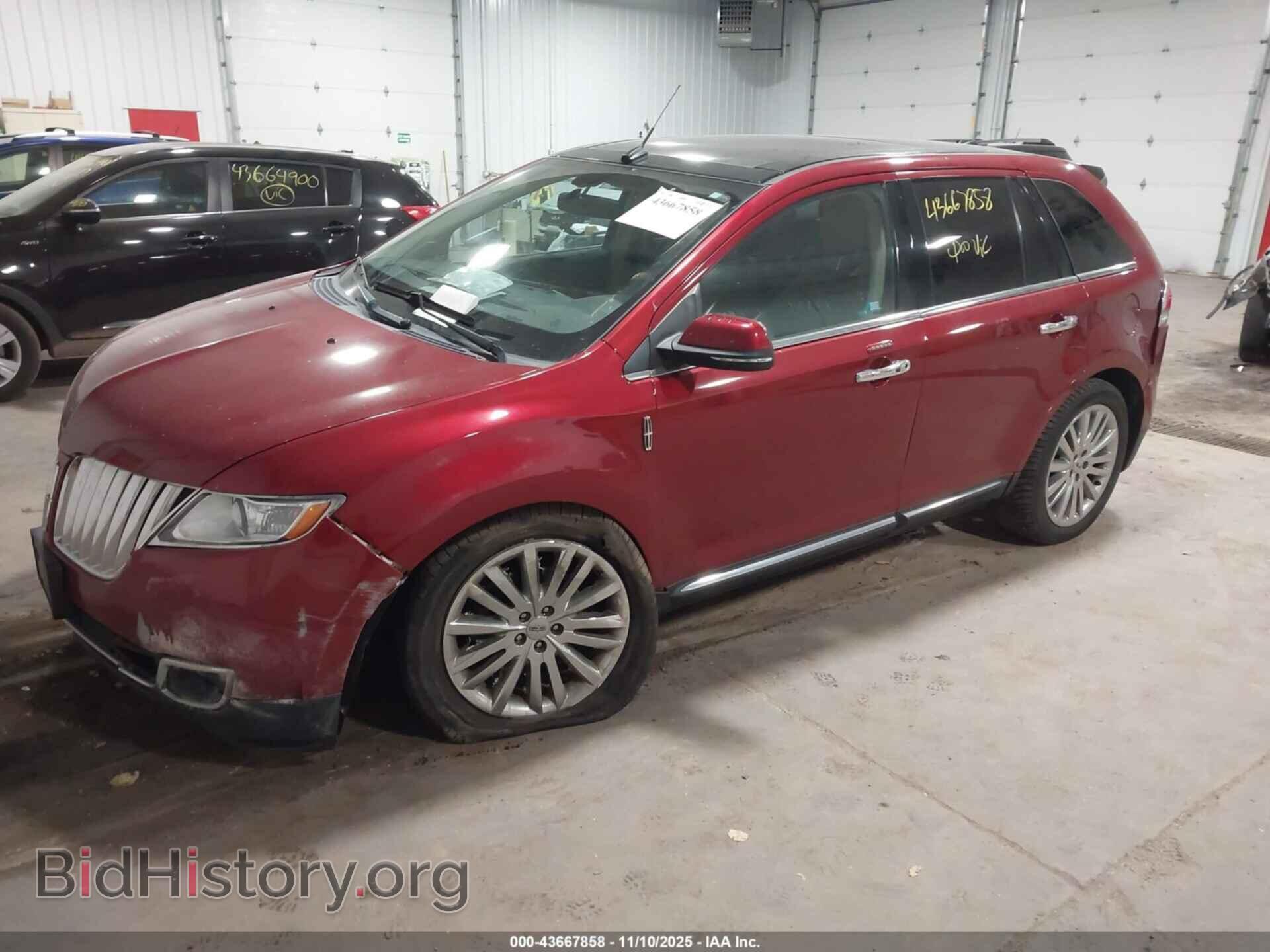 2013 LINCOLN MKX - VIN: 2LMDJ8JK3DBL19829 - Фото 2
