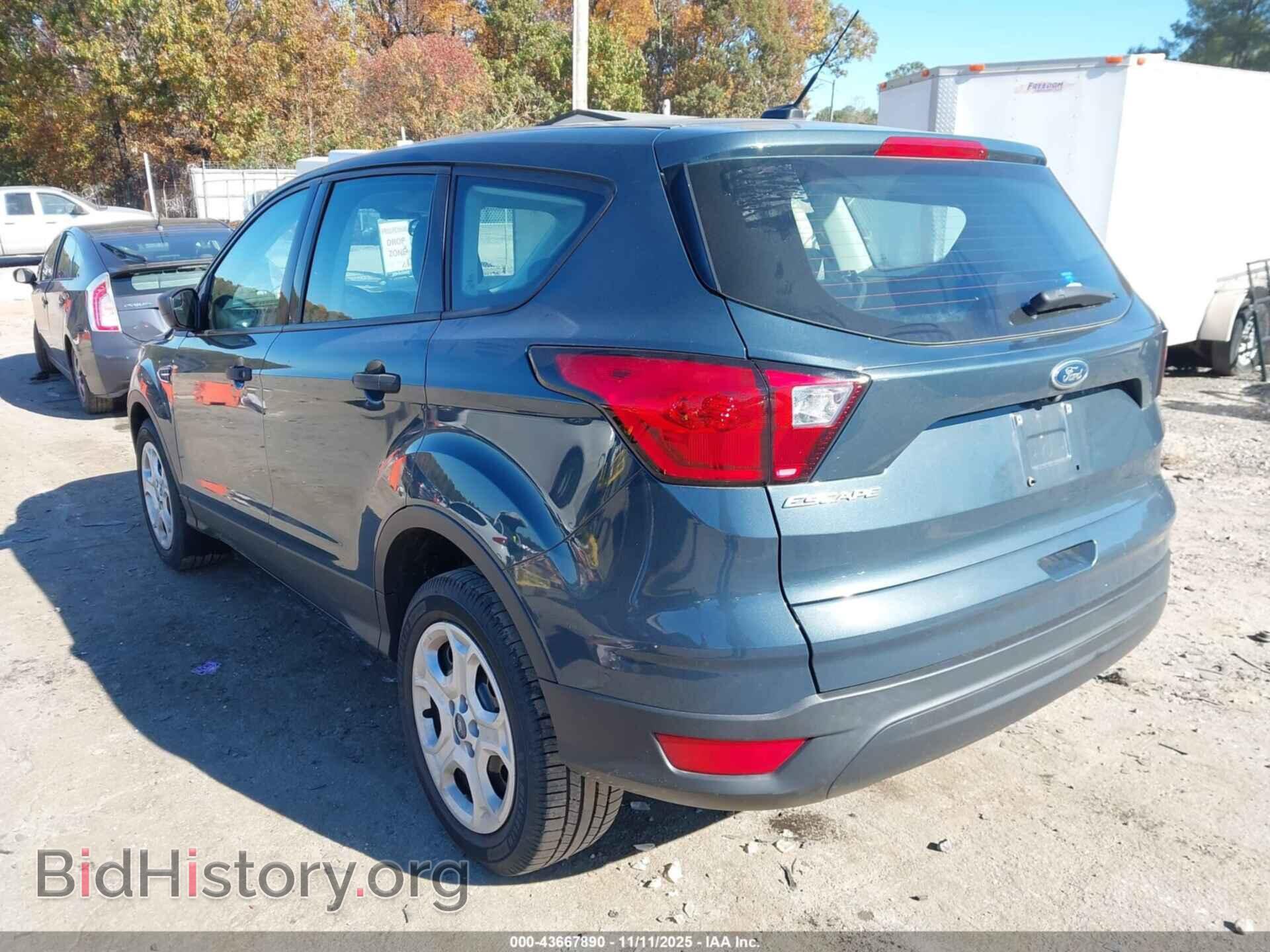 2019 FORD ESCAPE - VIN: 1FMCU0F78KUC49725 - Фото 3