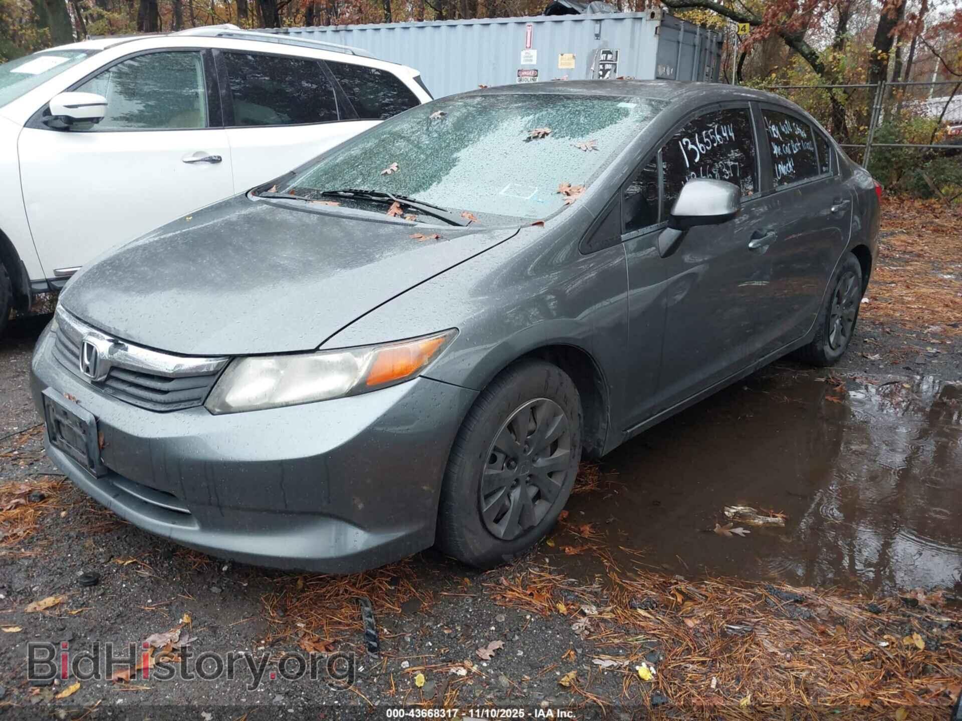 2012 HONDA CIVIC - VIN: 2HGFB2F56CH318855 - Фото 2