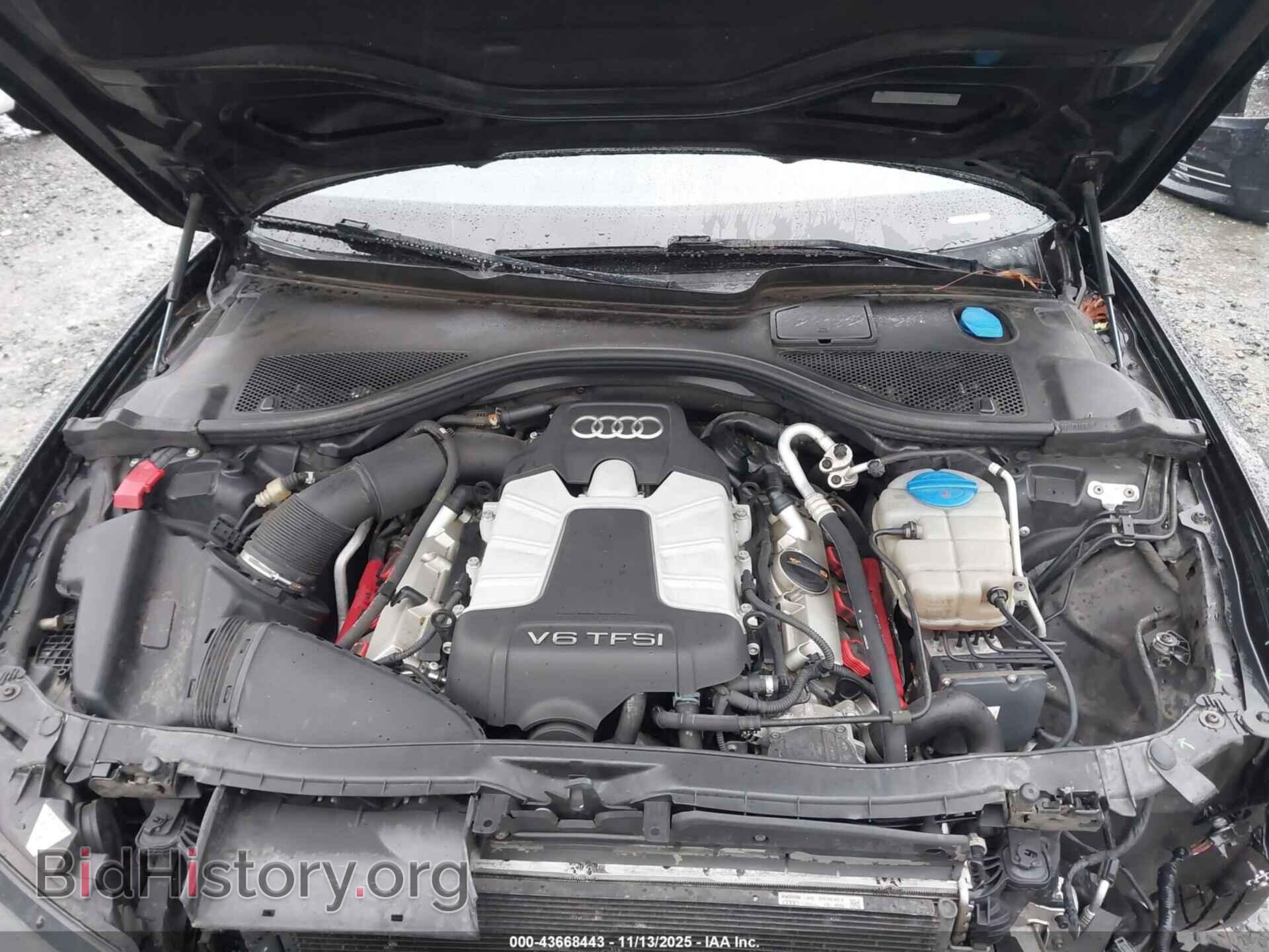2013 AUDI A6 - VIN: WAUHGAFC0DN009289 - Фото 10