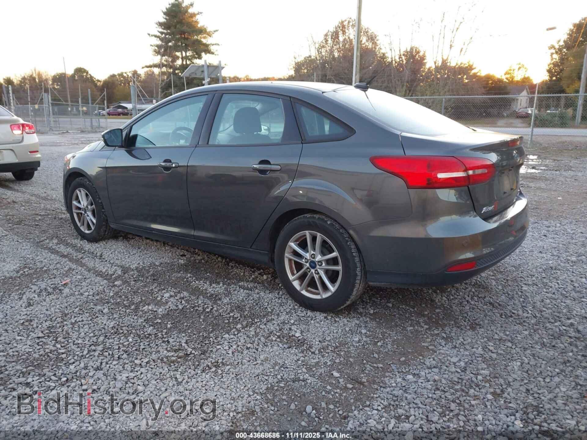 2016 FORD FOCUS - VIN: 1FADP3F28GL342785 - Фото 3