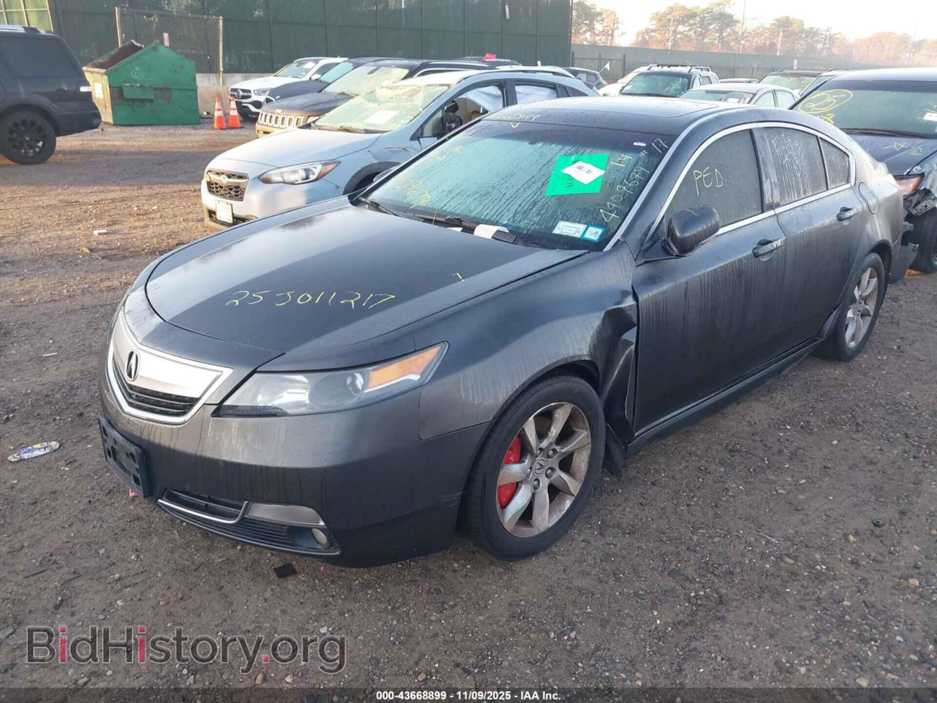 2012 ACURA TL - VIN: 19UUA8F59CA007724 - Фото 2