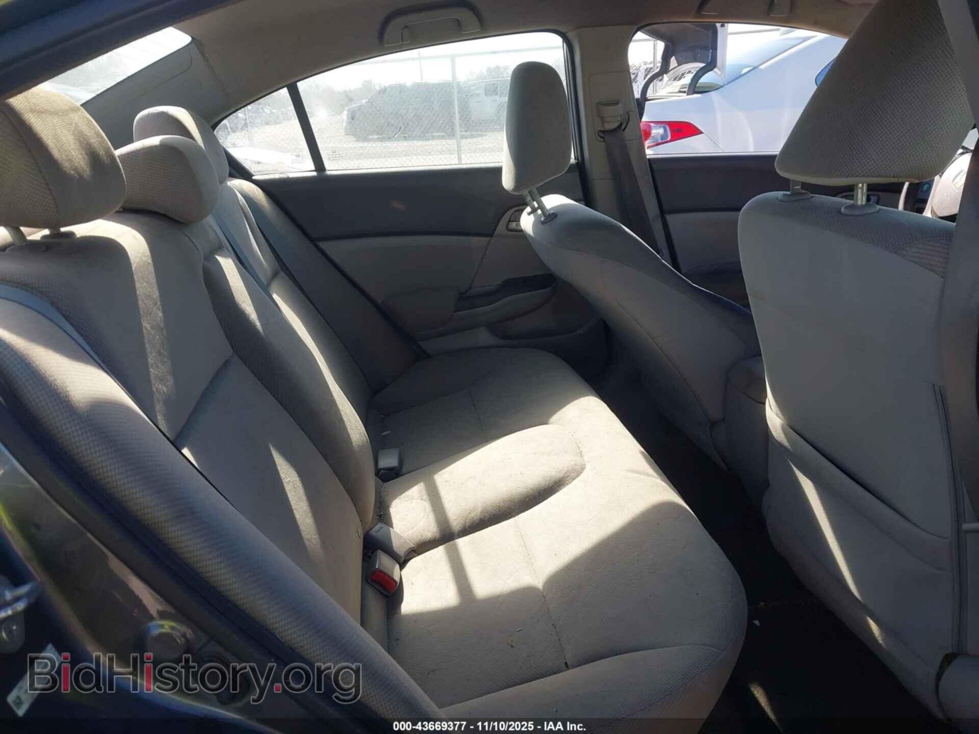 2012 HONDA CIVIC - VIN: 19XFB2E51CE035386 - Фото 8