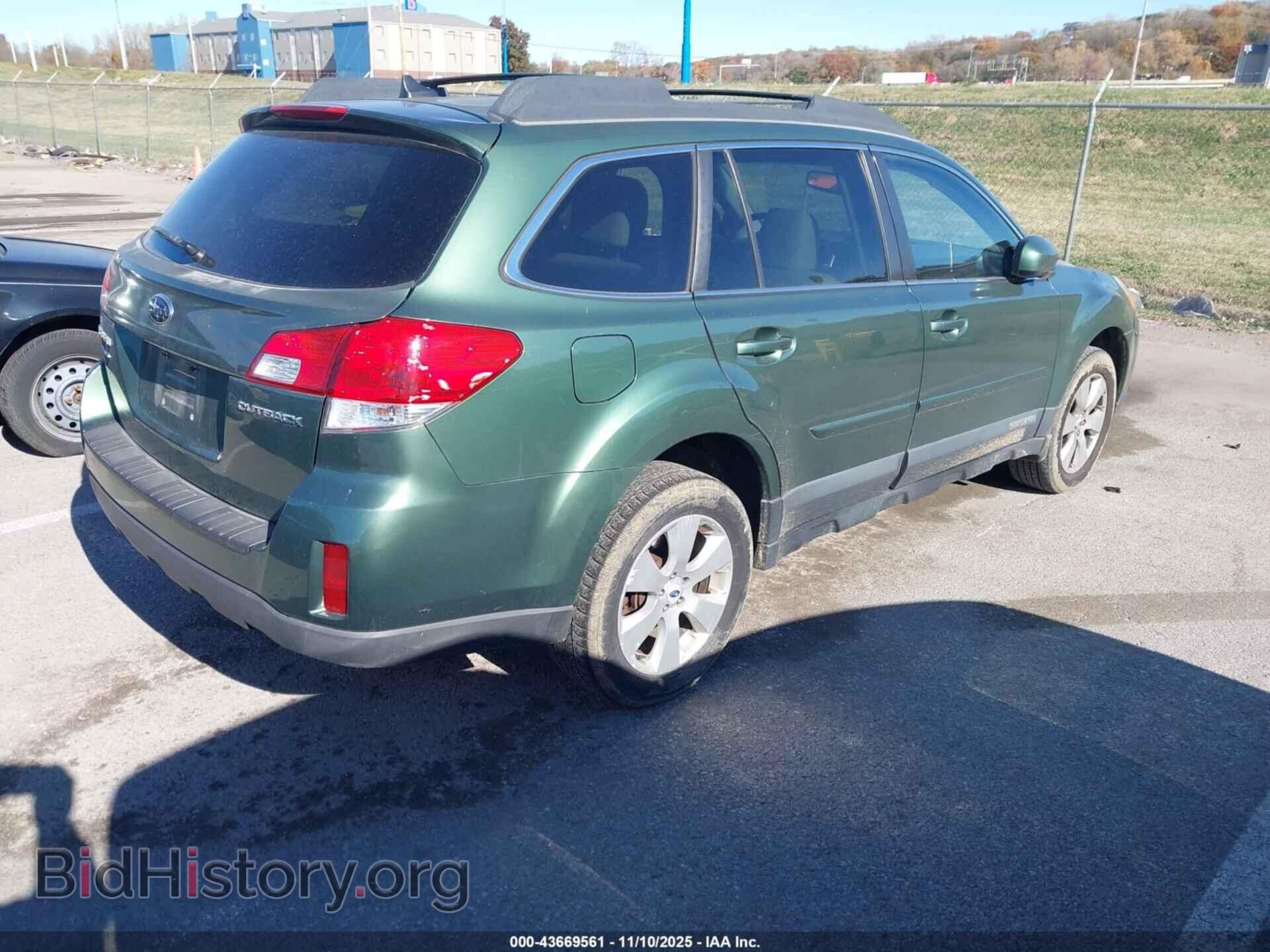 2012 SUBARU OUTBACK - VIN: 4S4BRCJC3C3289527 - Фото 4