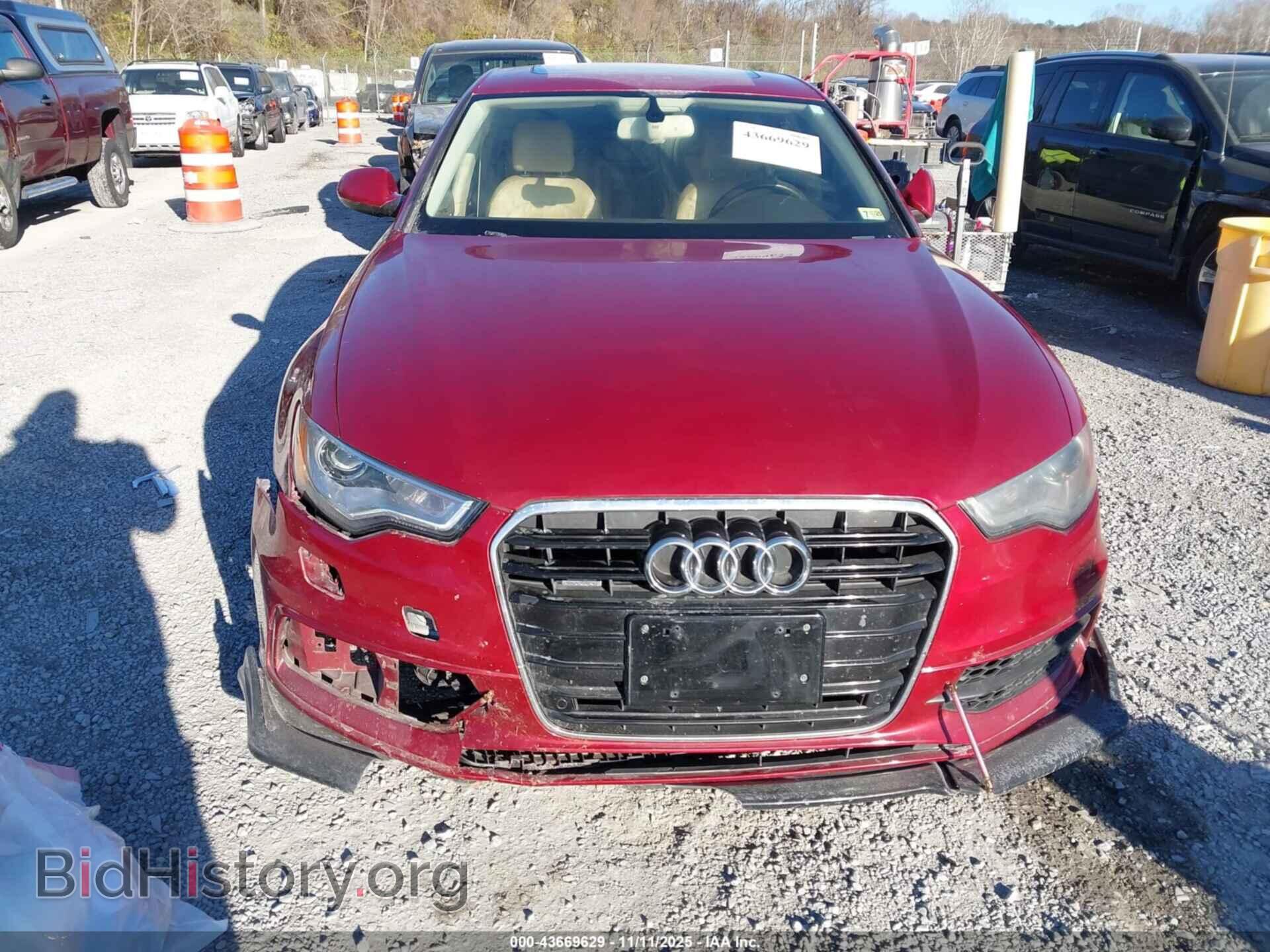 2013 AUDI A6 - VIN: WAUHGAFC3DN049625 - Фото 12