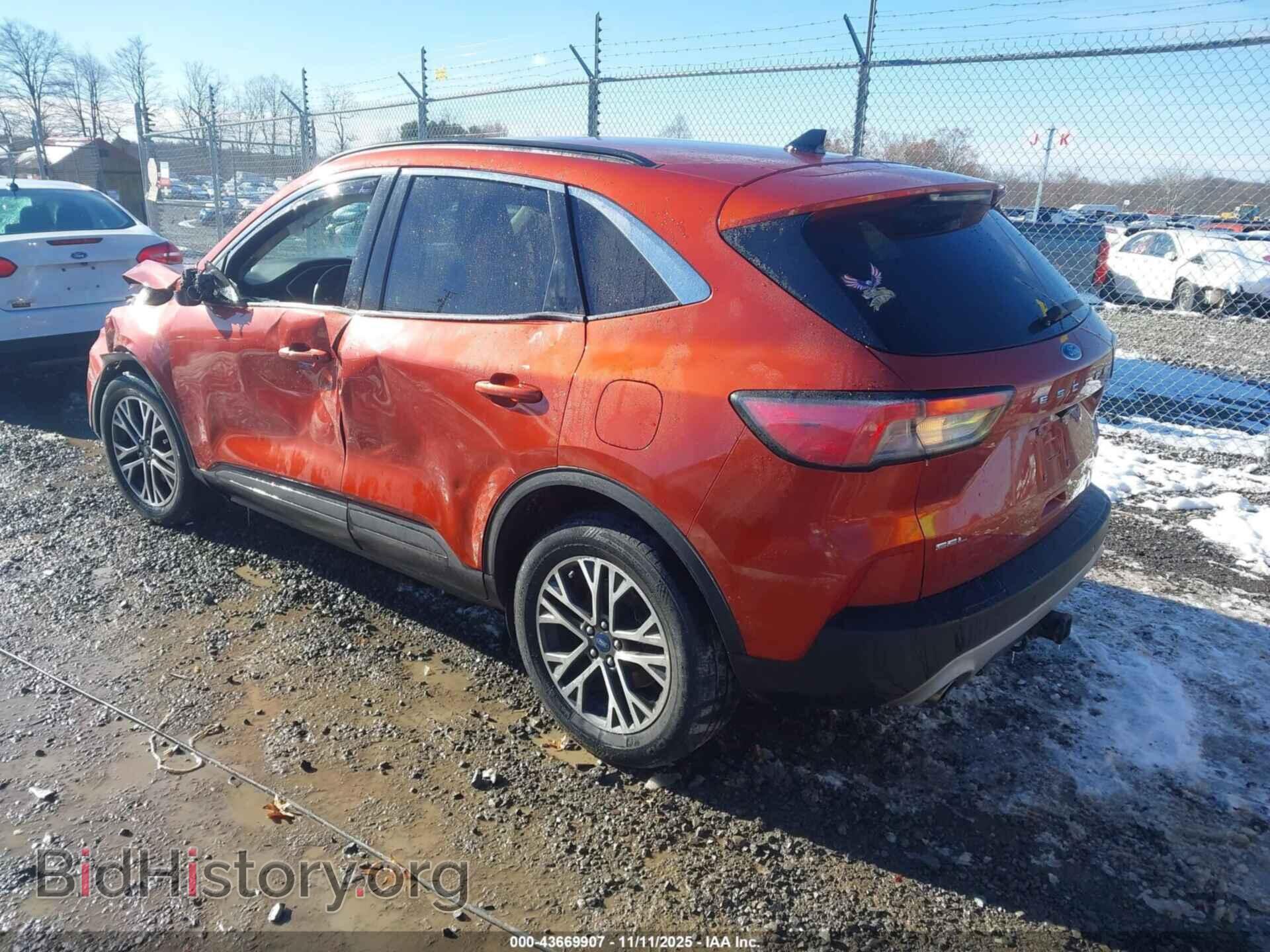 2020 FORD ESCAPE - VIN: 1FMCU9H9XLUA40023 - Фото 3