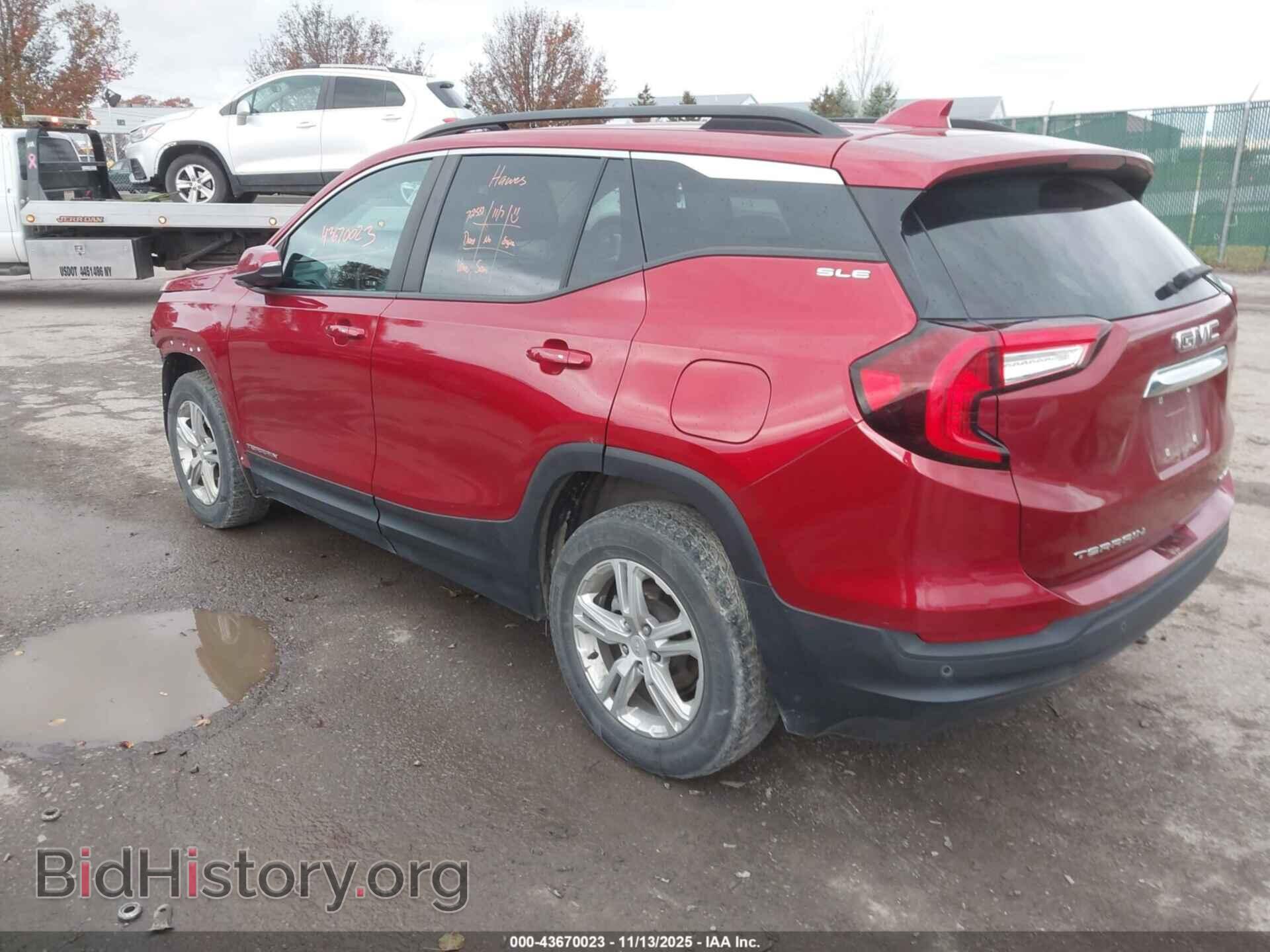 2022 GMC TERRAIN - VIN: 3GKALTEV5NL124264 - Фото 3