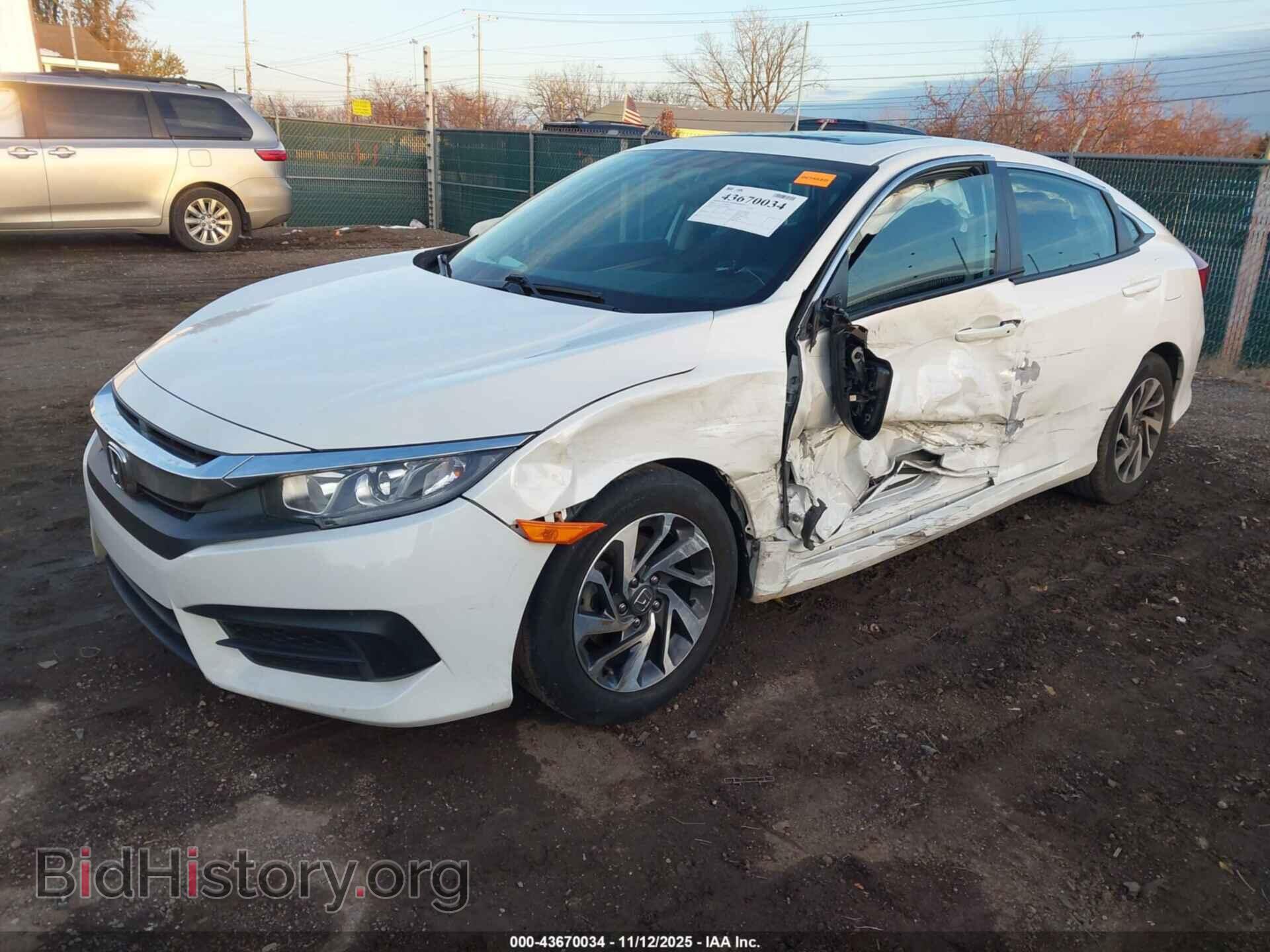 2016 HONDA CIVIC - VIN: 19XFC2F74GE019606 - Фото 2