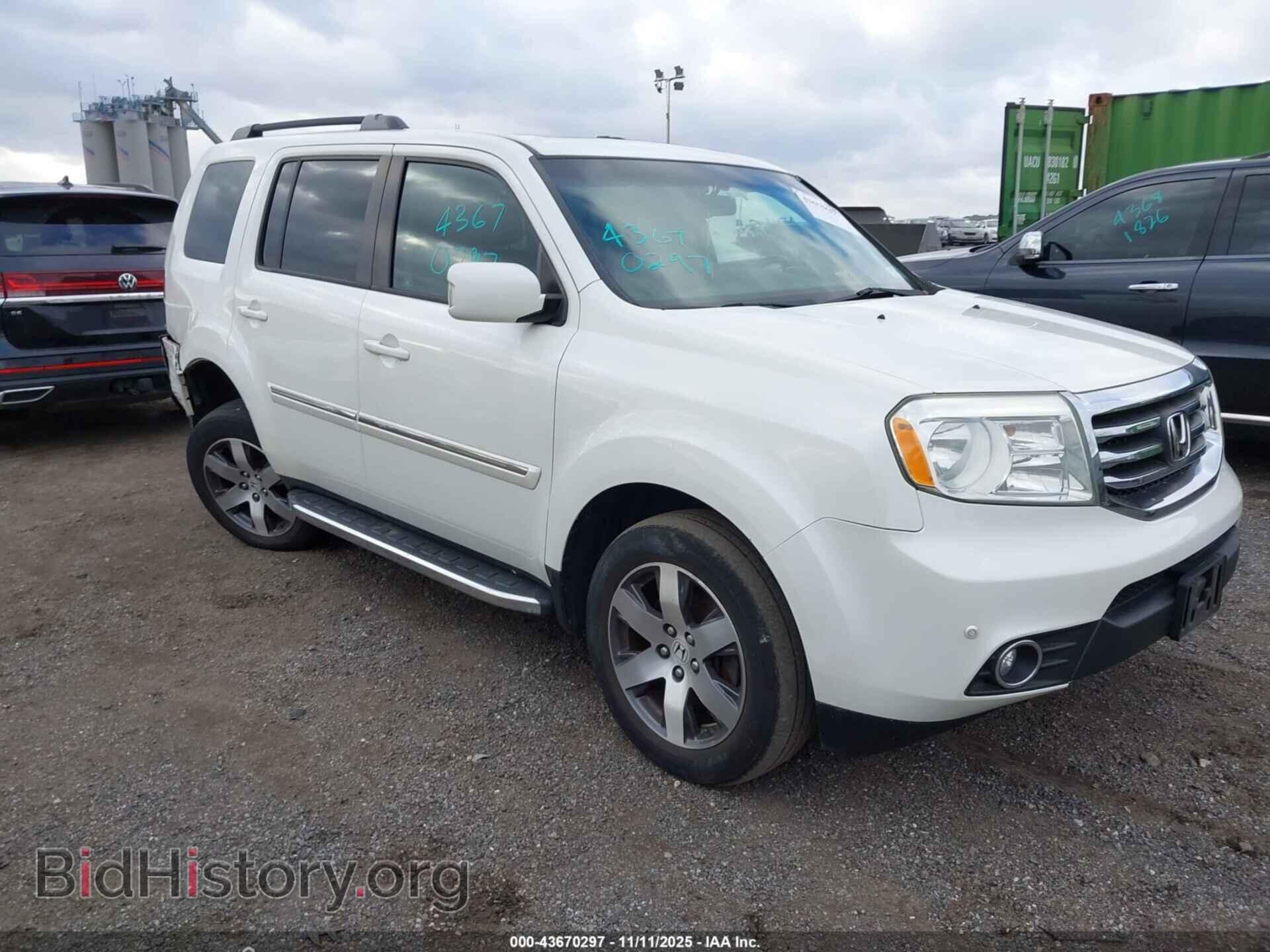 Фотография 5FNYF4H98CB077121 - HONDA PILOT 2012