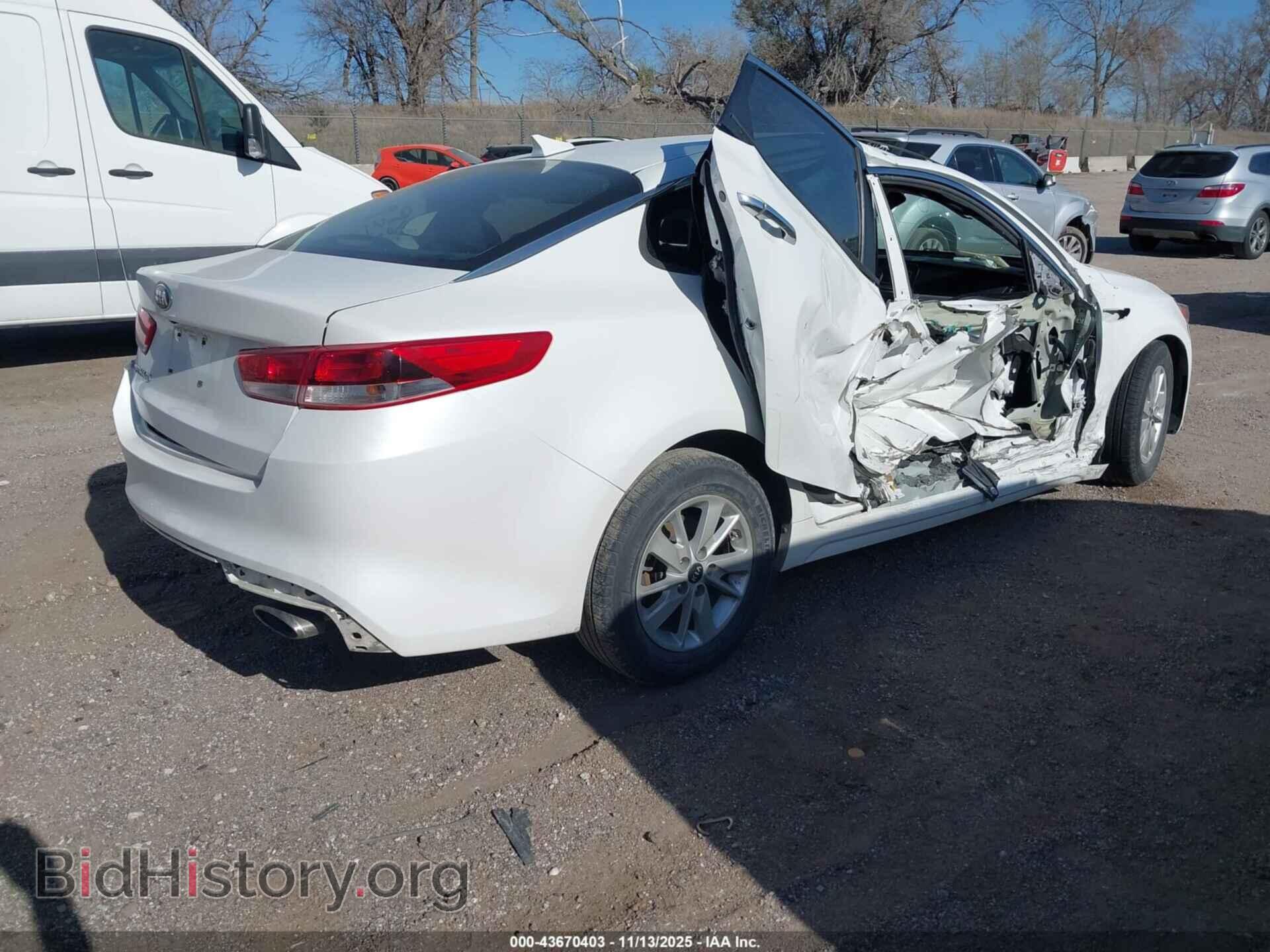 2016 KIA OPTIMA - VIN: KNAGT4L35G5101516 - Фото 4