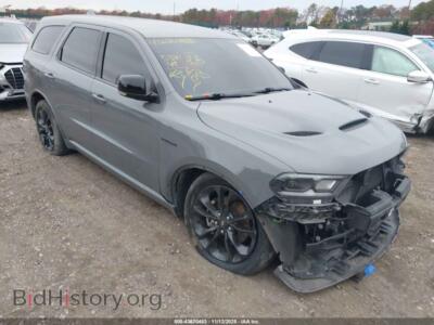 2022 Dodge DURANGO R/T AWD, gray — VIN 1C4SDJCT7NC222680, IAAI