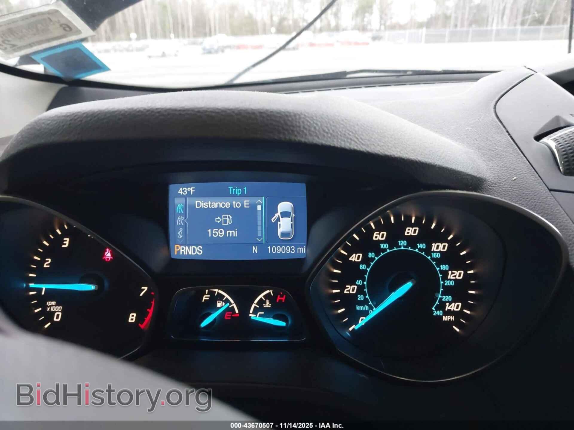 2014 FORD ESCAPE - VIN: 1FMCU0GX7EUB12956 - Фото 7