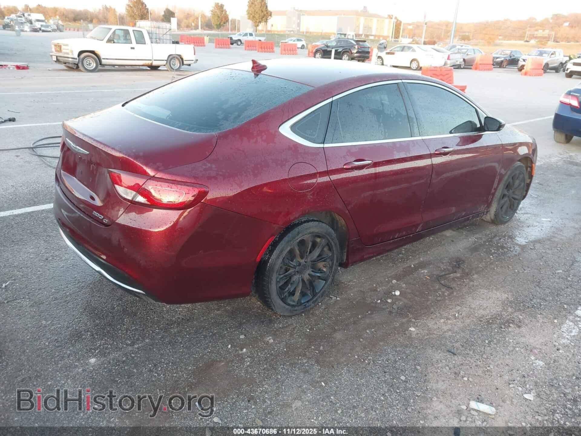 2015 CHRYSLER 200 - VIN: 1C3CCCCB0FN558501 - Фото 4