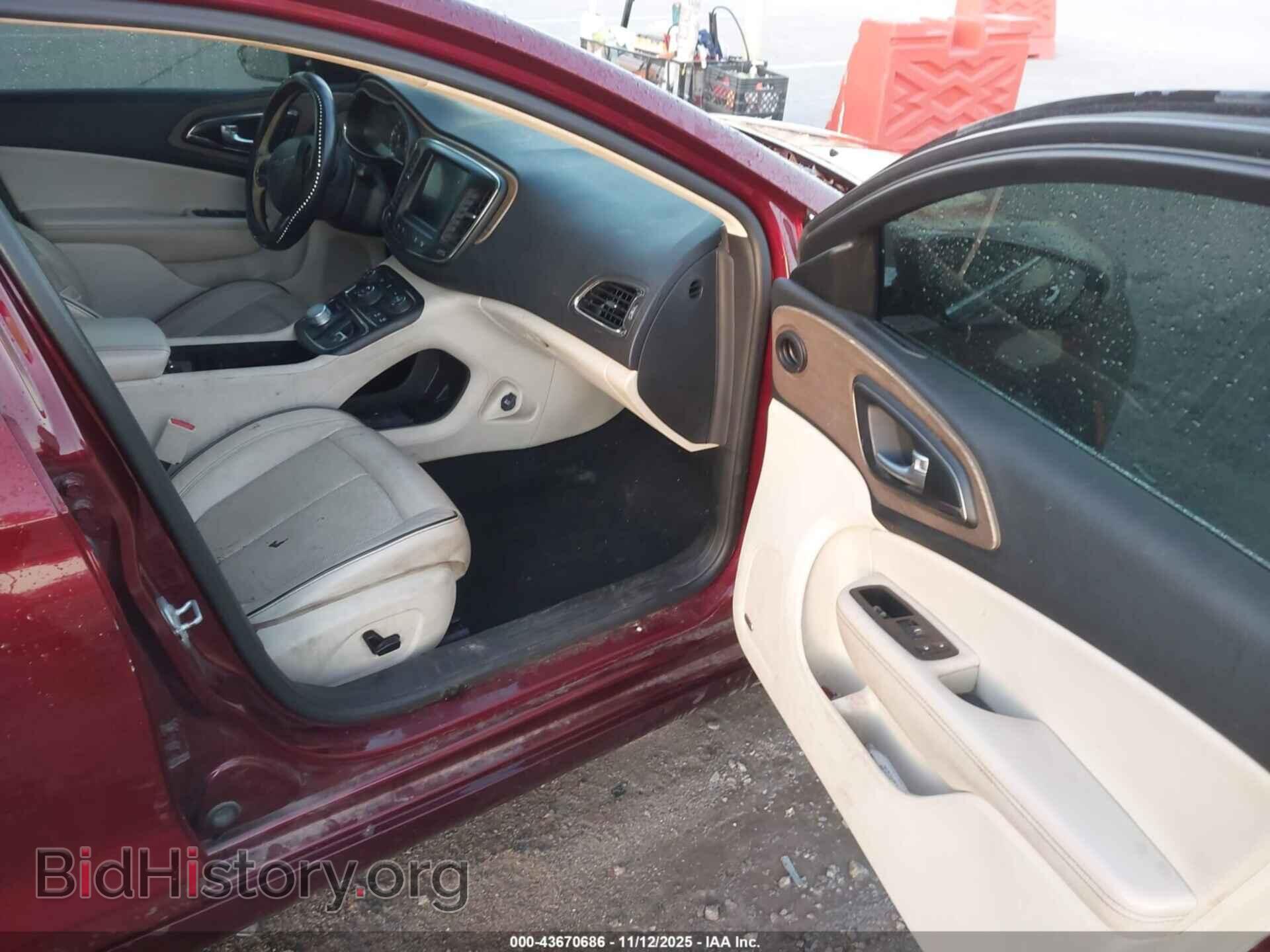 2015 CHRYSLER 200 - VIN: 1C3CCCCB0FN558501 - Фото 5