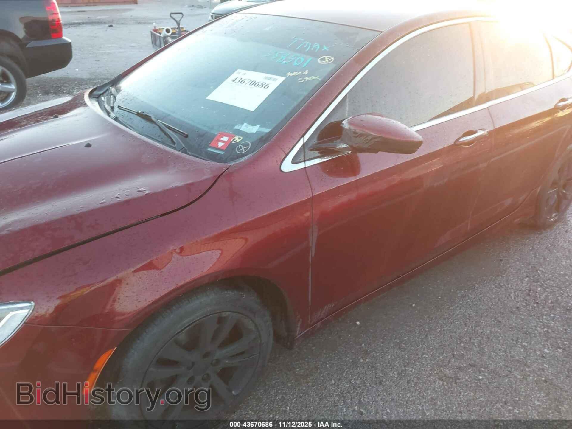 2015 CHRYSLER 200 - VIN: 1C3CCCCB0FN558501 - Фото 6