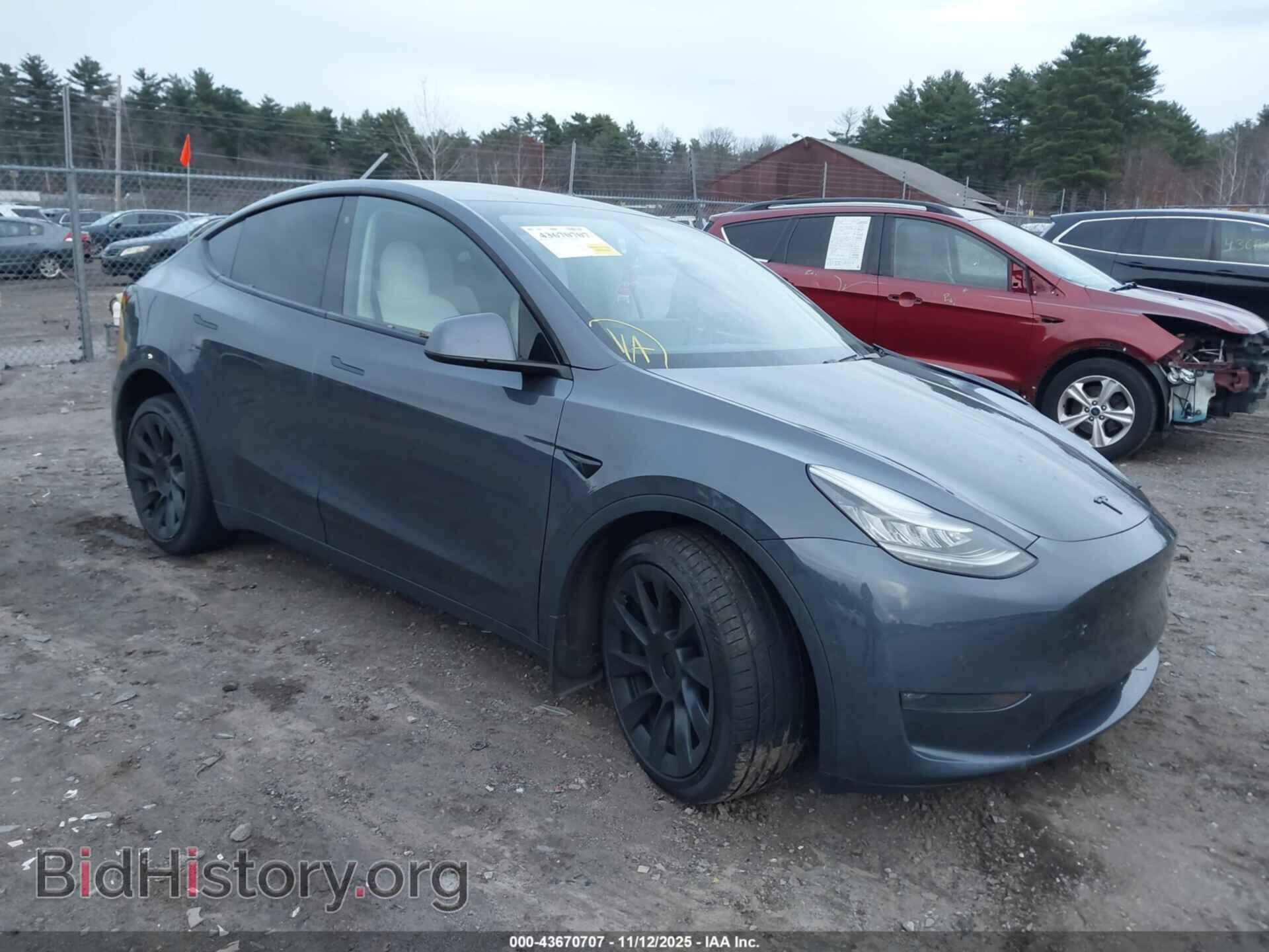 Photo 5YJYGDEE2MF063246 - TESLA MODEL Y 2021