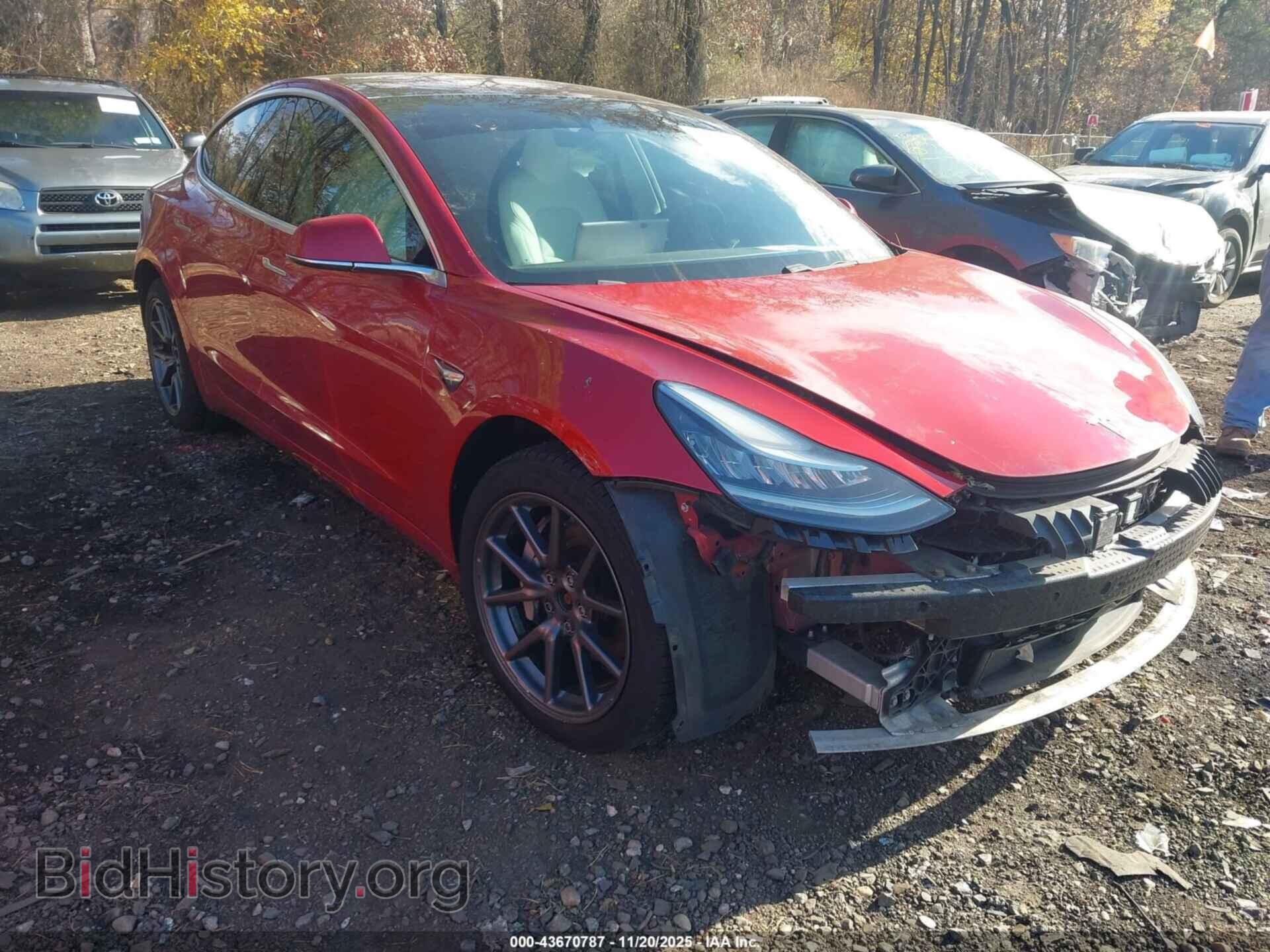 Photo 5YJ3E1EB6JF085900 - TESLA MODEL 3 2018