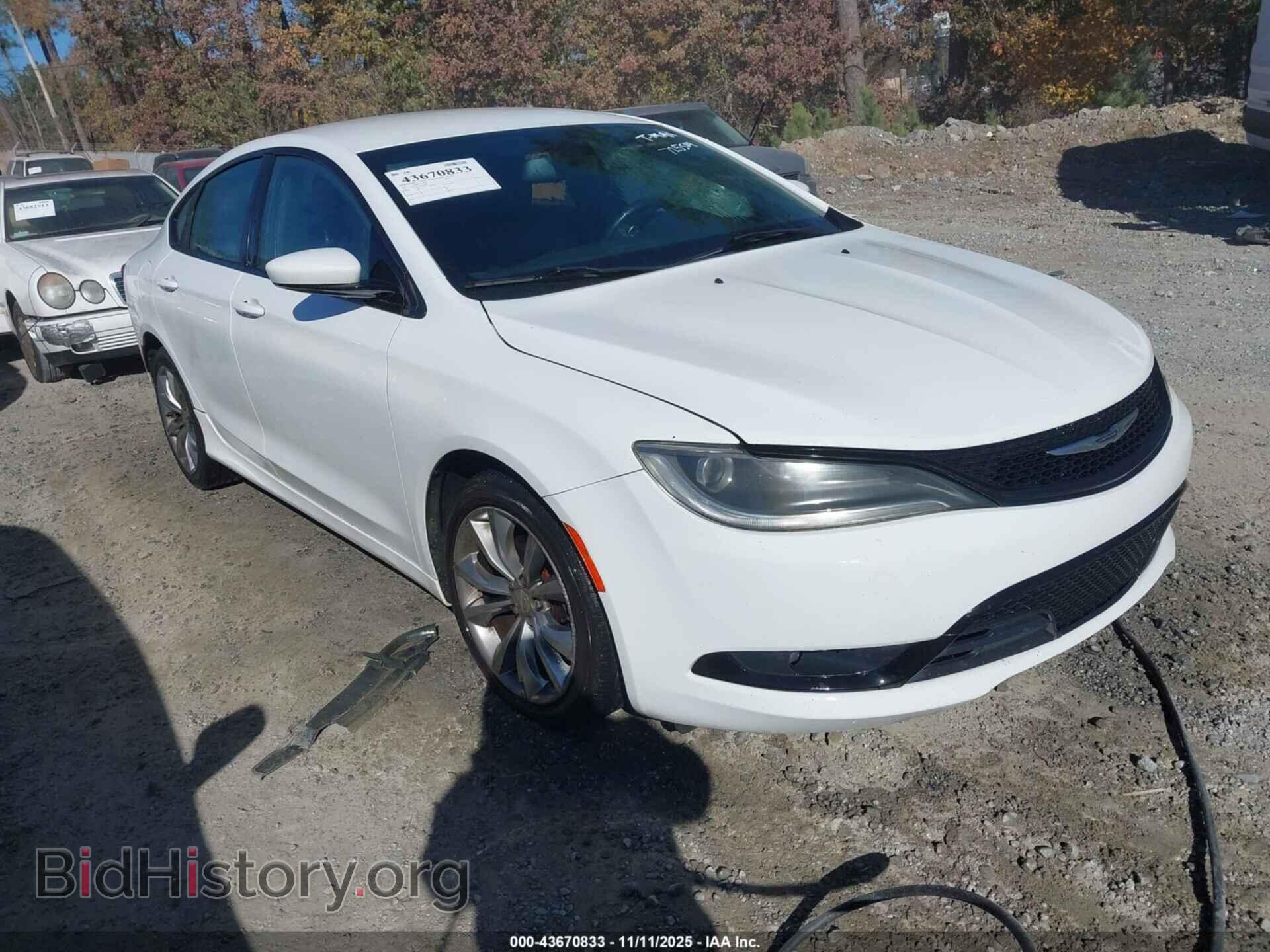 Photo 1C3CCCBB7FN725504 - CHRYSLER 200 2015