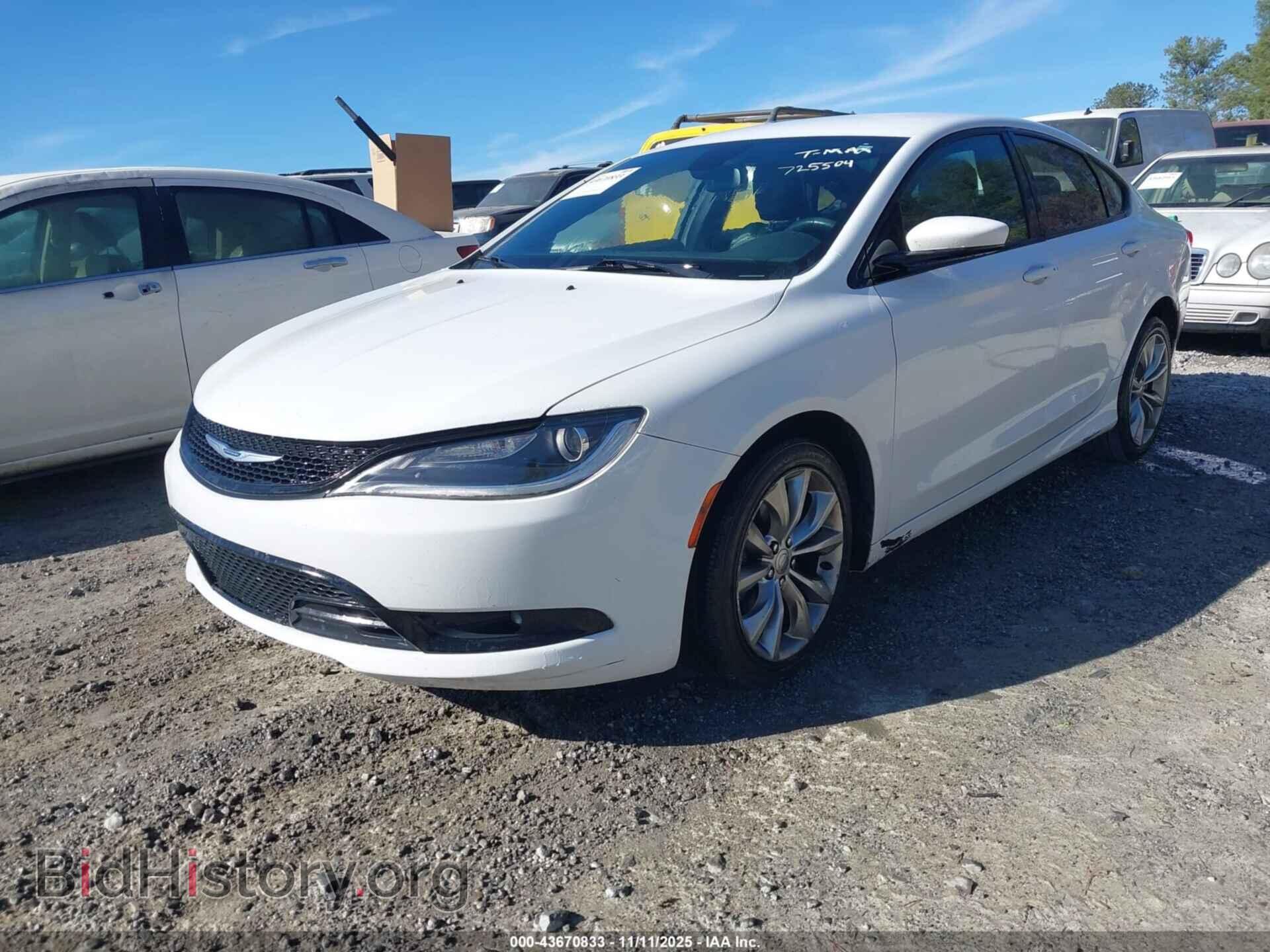 2015 CHRYSLER 200 - VIN: 1C3CCCBB7FN725504 - Фото 2