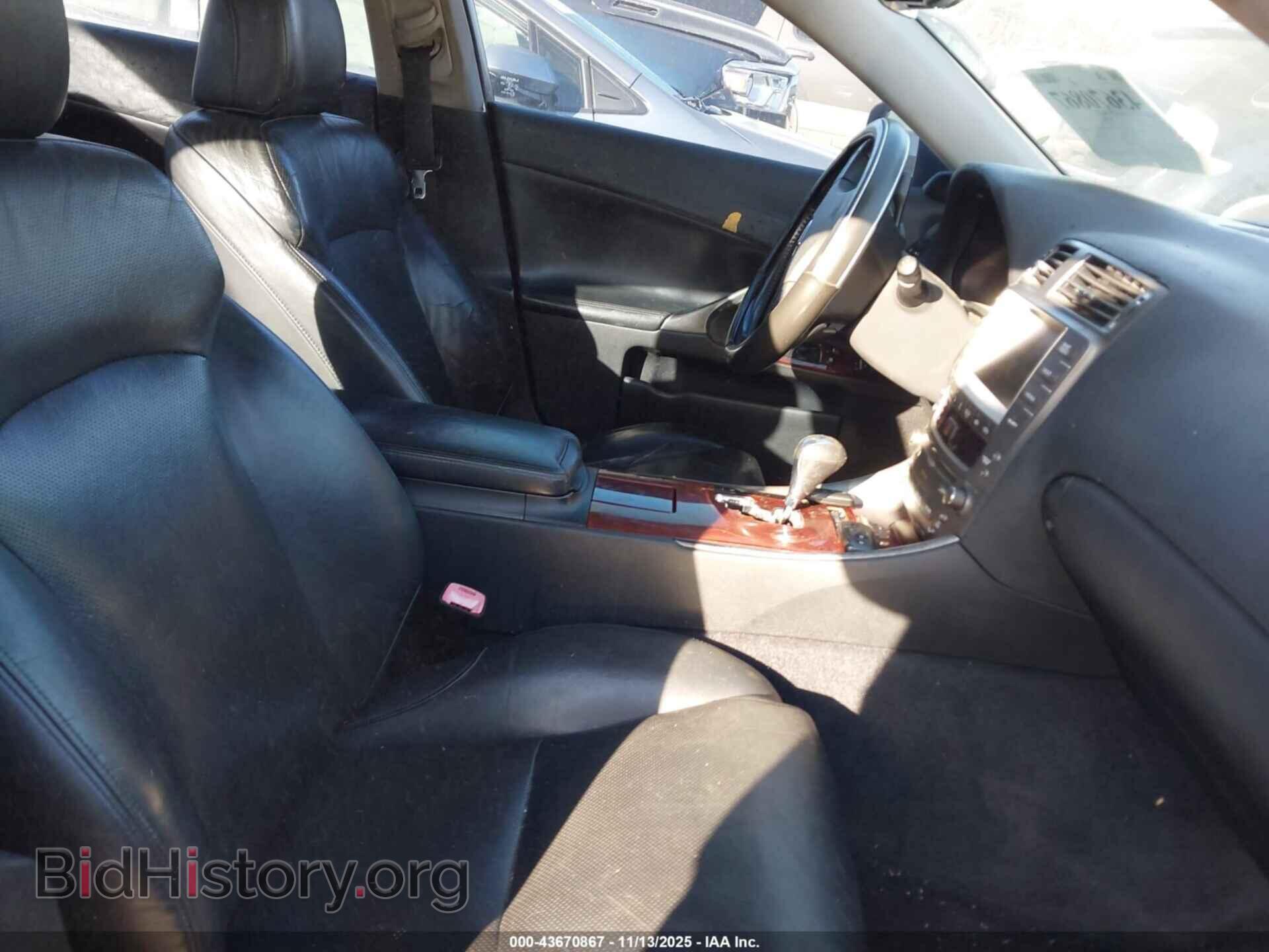2006 LEXUS IS 250 - VIN: JTHCK262165002216 - Фото 5