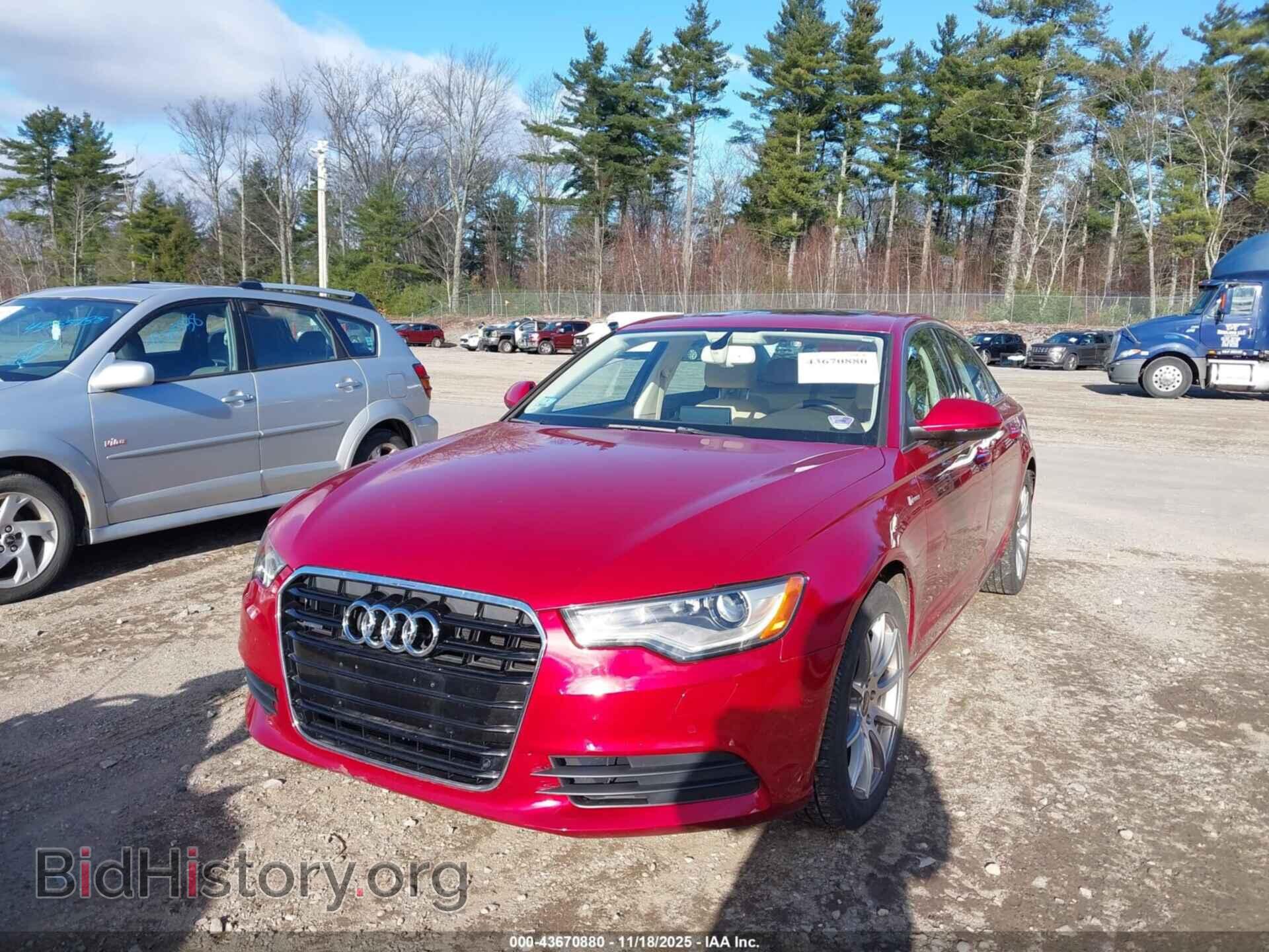 2014 AUDI A6 - VIN: WAUFGAFC3EN133520 - Фото 2
