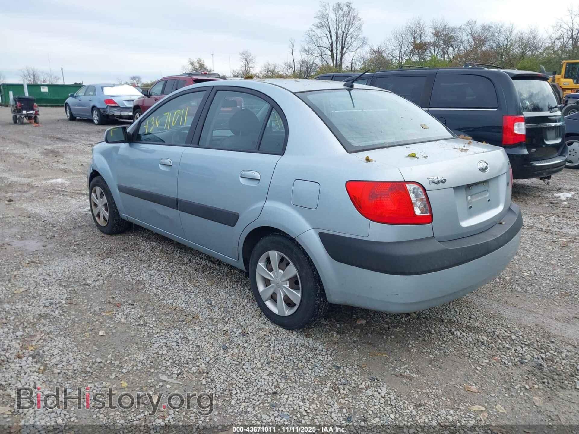 2006 KIA RIO - VIN: KNADE123766158757 - Фото 3