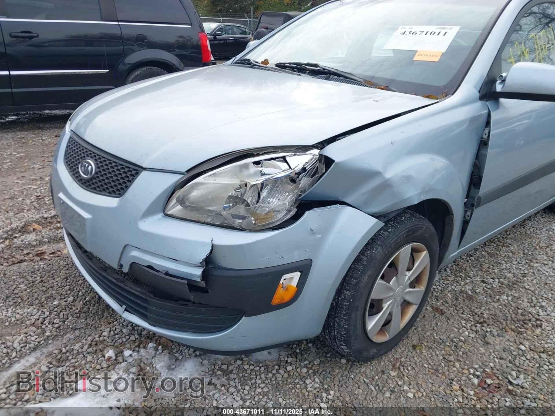 2006 KIA RIO - VIN: KNADE123766158757 - Фото 6