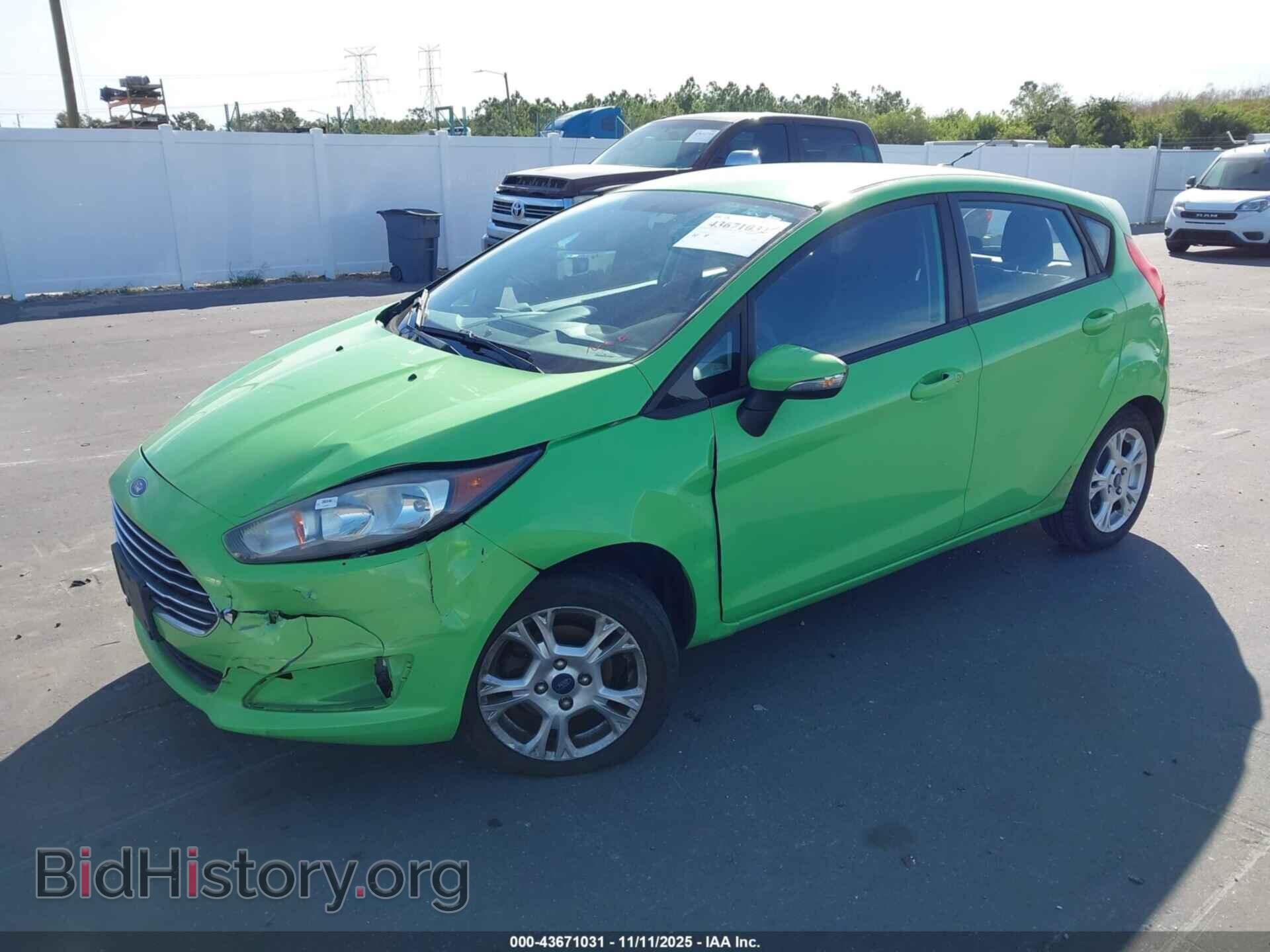 2014 FORD FIESTA - VIN: 3FADP4EJ7EM125397 - Фото 2