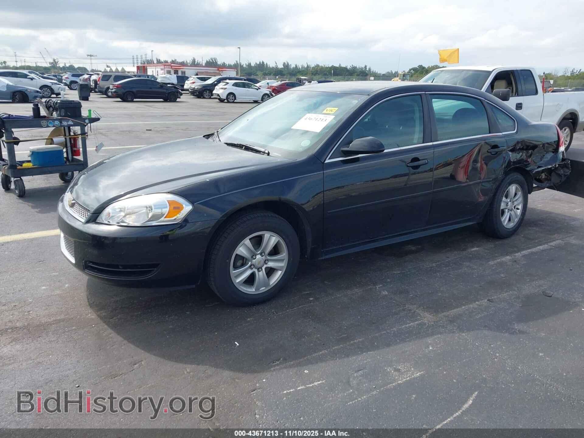 2012 CHEVROLET IMPALA - VIN: 2G1WA5E31C1207215 - Фото 2