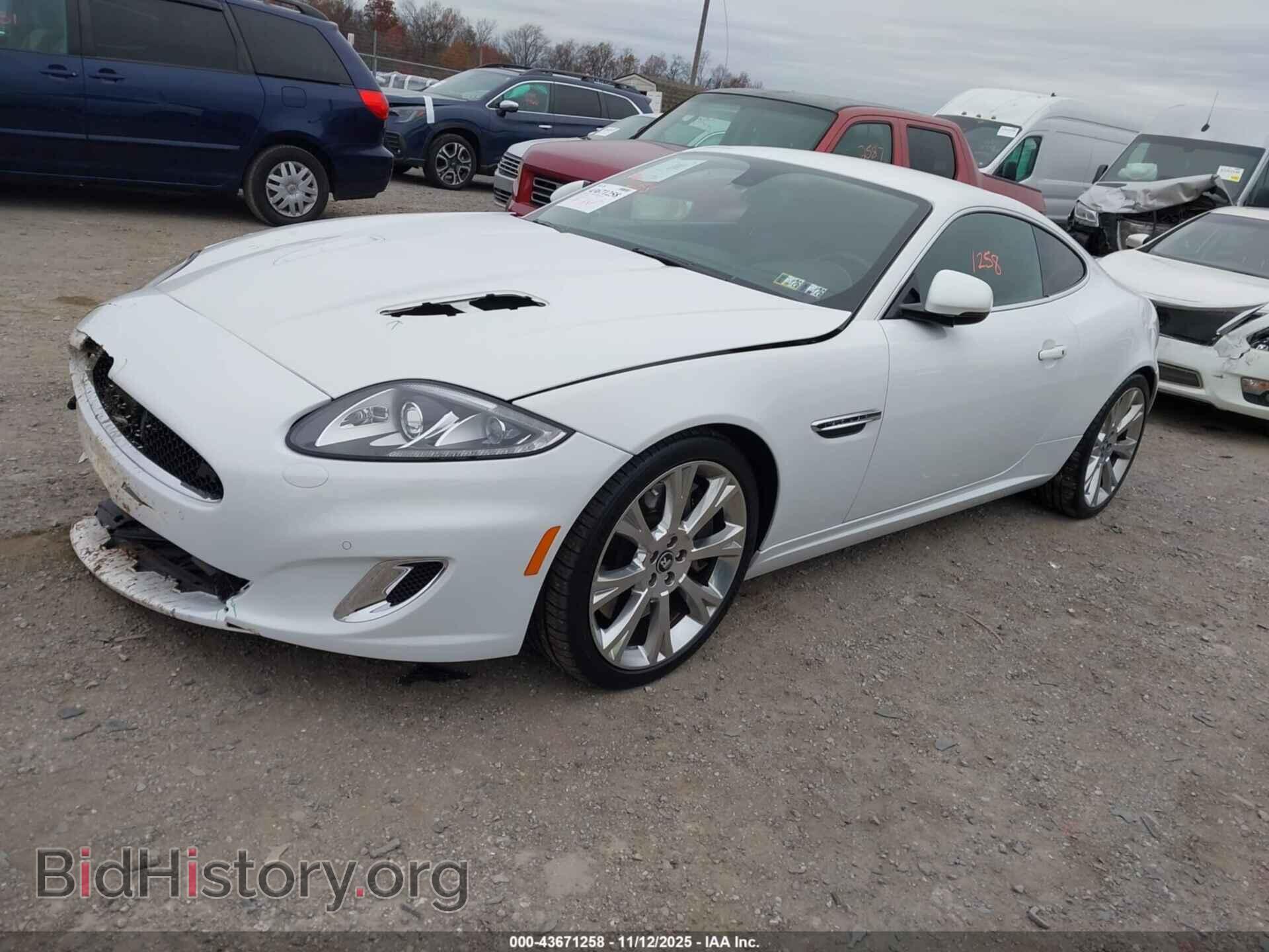 2012 JAGUAR XK - VIN: SAJWA4DC9CMB45218 - Фото 2