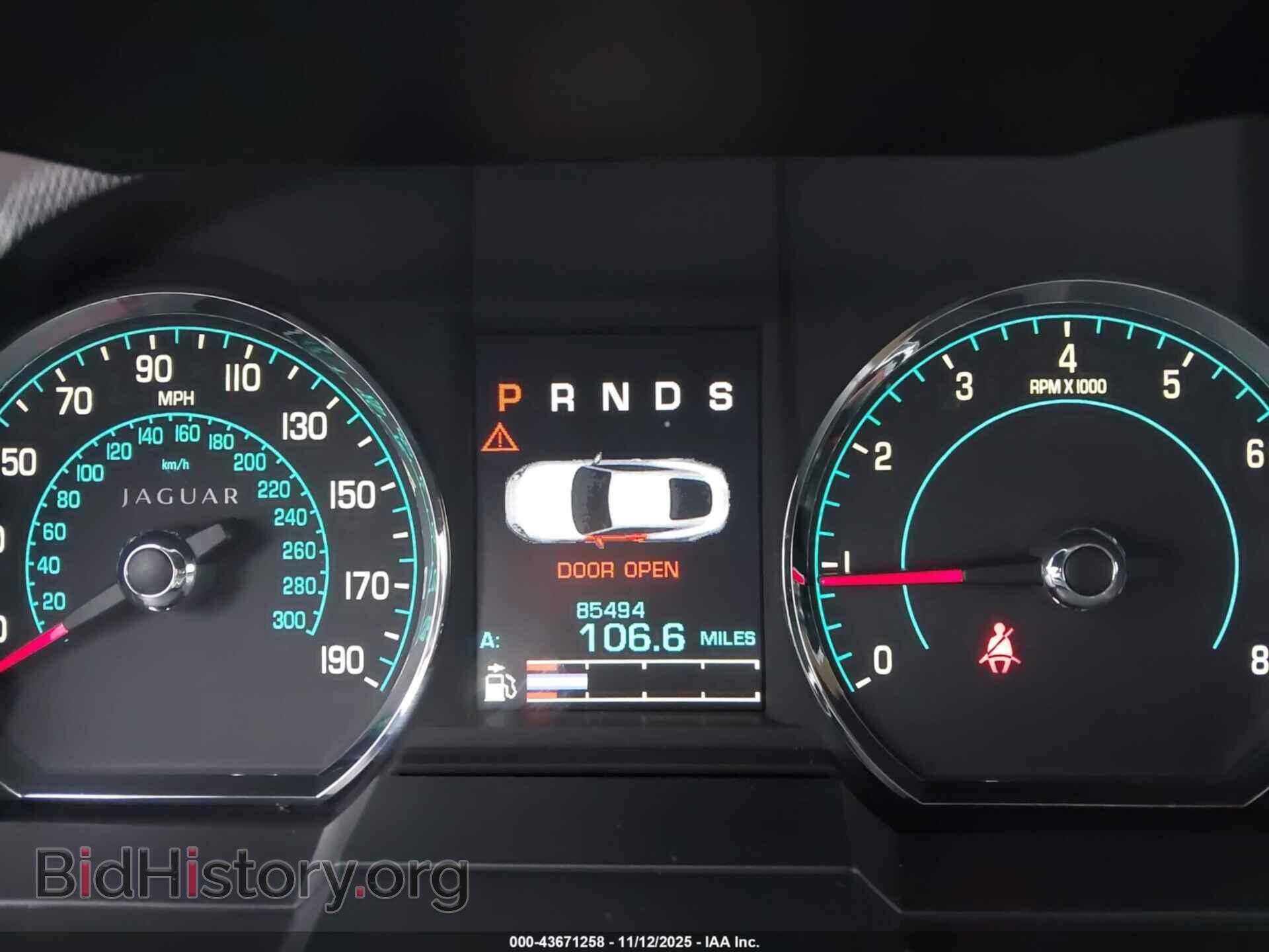 2012 JAGUAR XK - VIN: SAJWA4DC9CMB45218 - Фото 7