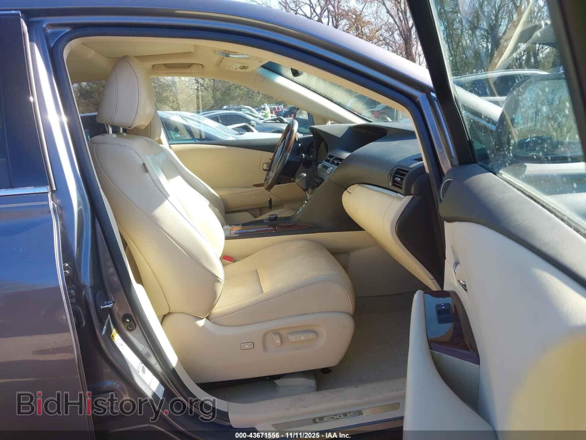 2014 LEXUS RX 350 - VIN: 2T2BK1BA8EC227329 - Фото 5