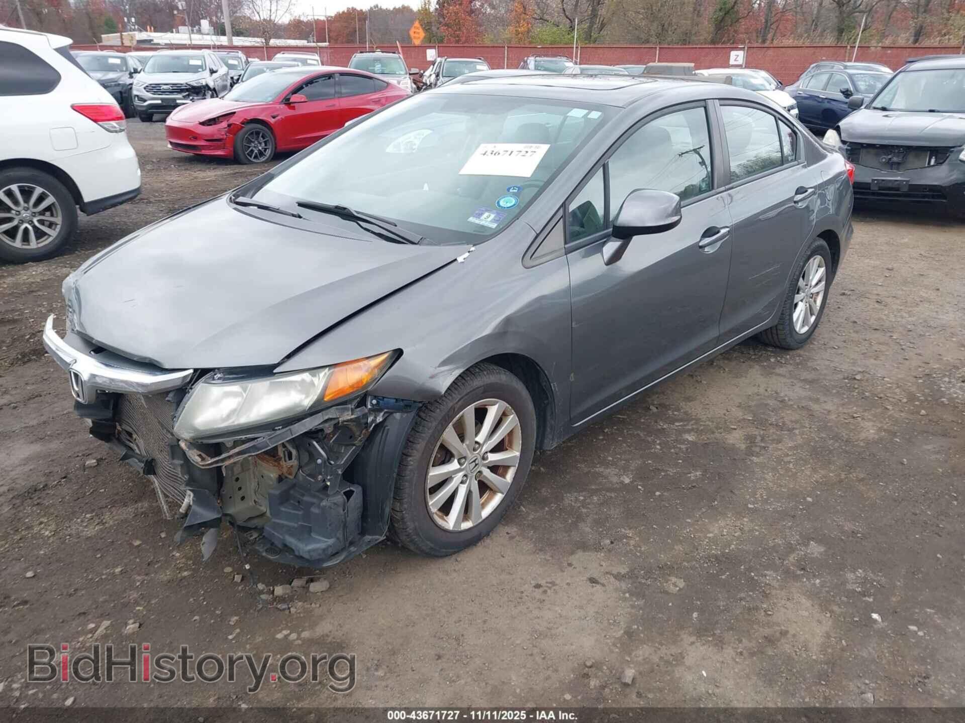 2012 HONDA CIVIC - VIN: 19XFB2F91CE308098 - Фото 6