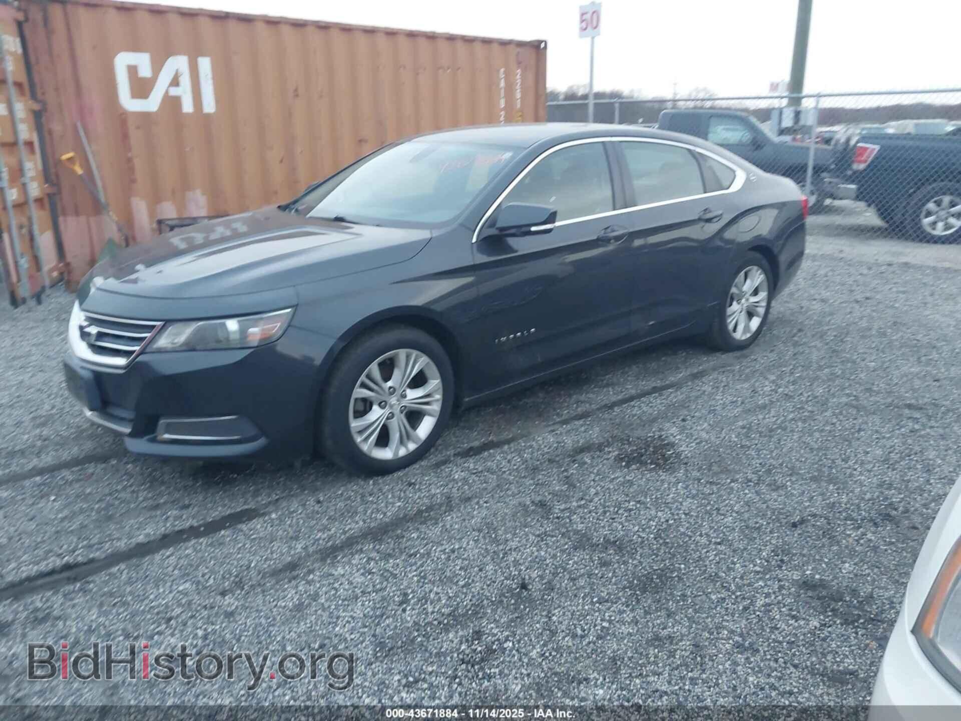 2014 CHEVROLET IMPALA - VIN: 2G1125S39E9211593 - Фото 2