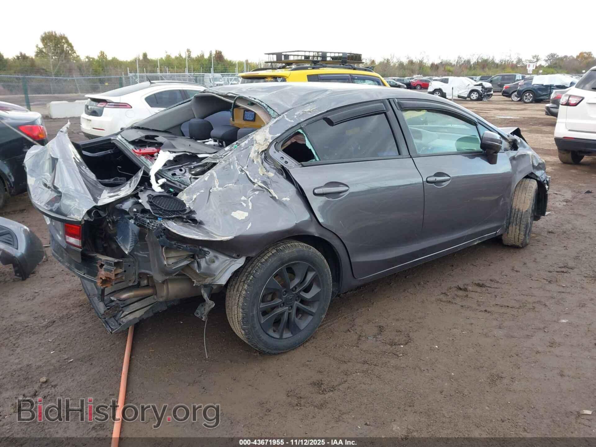 2014 HONDA CIVIC - VIN: 19XFB2F8XEE061982 - Фото 4