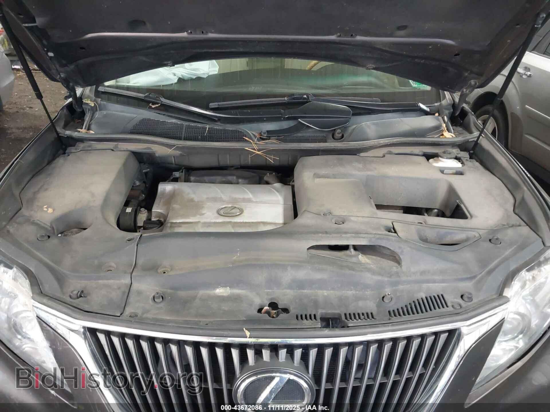 2010 LEXUS RX 350 - VIN: 2T2BK1BA9AC047285 - Фото 10