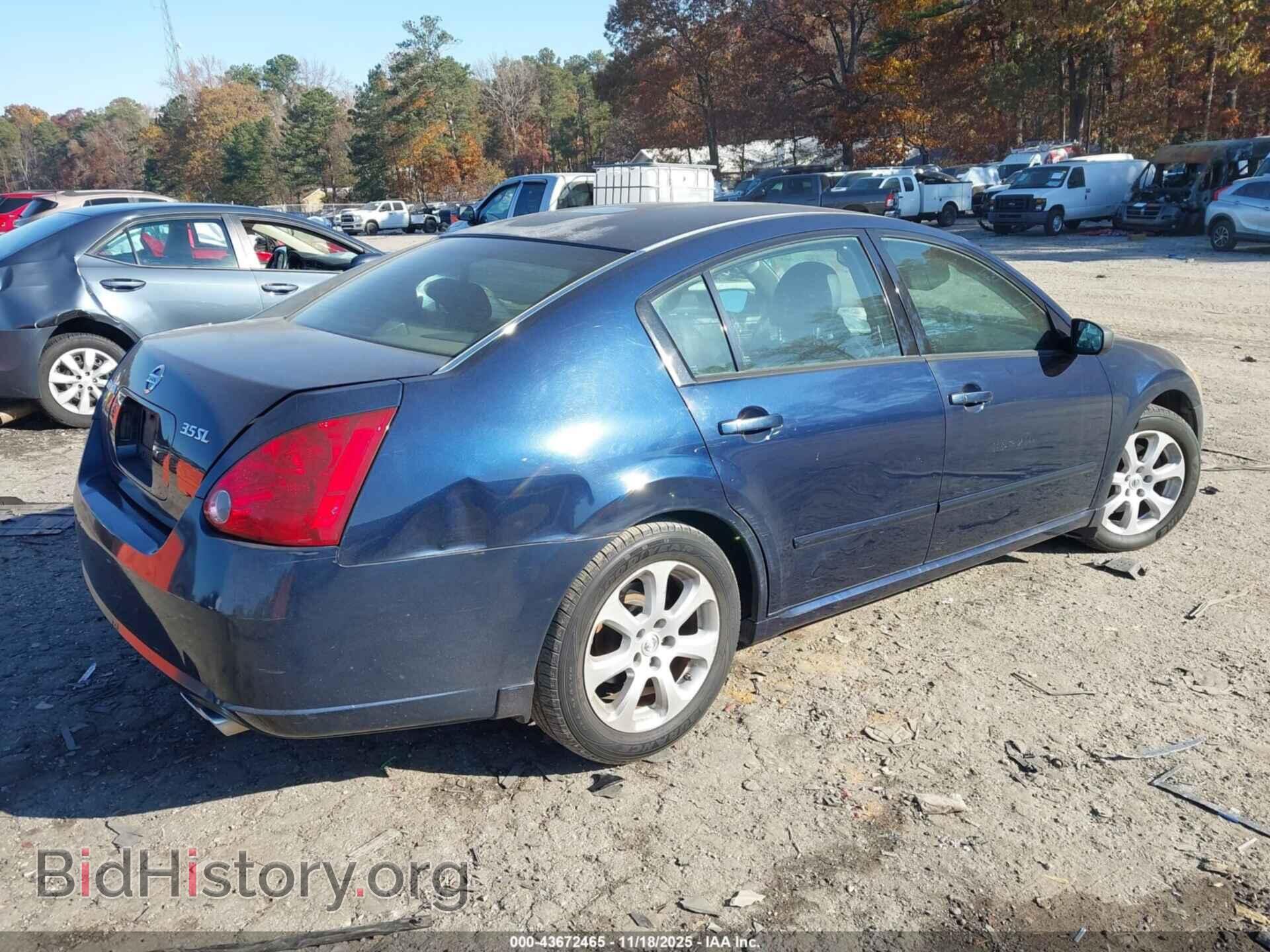 2007 NISSAN MAXIMA - VIN: 1N4BA41E17C836194 - Фото 4